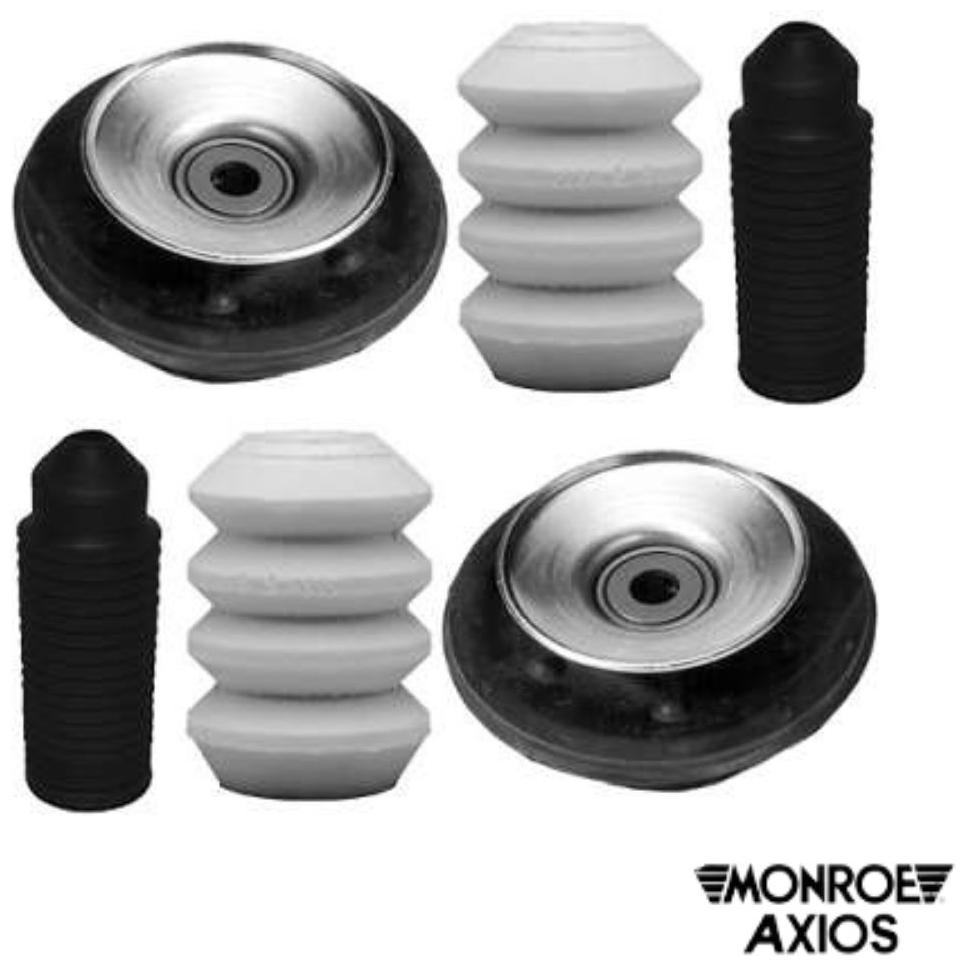 Par Kit Coxim Rolamento Batente Coifa Dianteiro Axios 044.0845 BR10104400845 - Monroe Axios - 044.0845