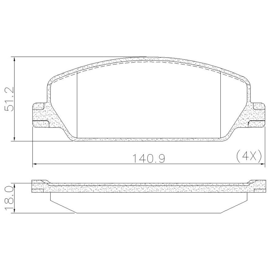 Pastilha de Freio para Fiat Fastback e Pulse - Fras-le - PD/2292