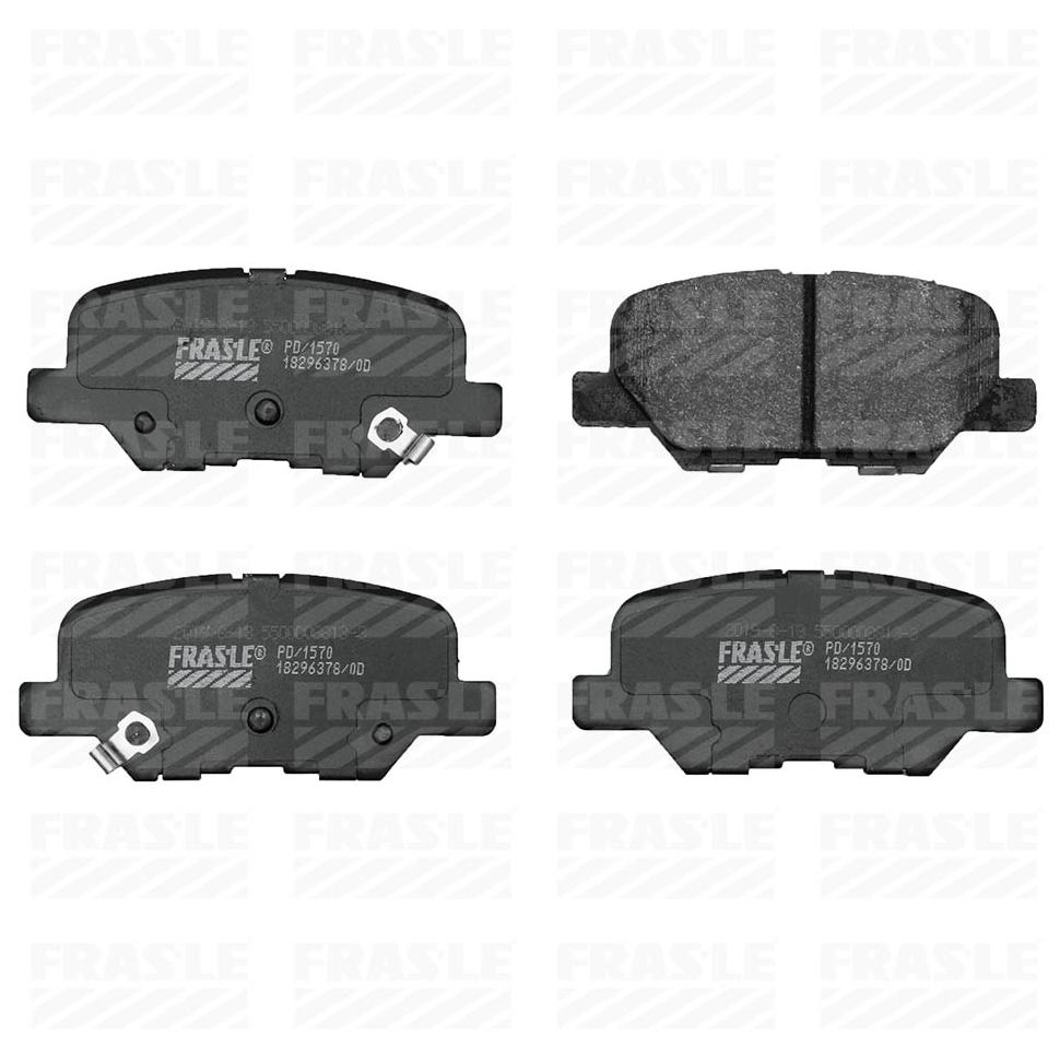 Pastilha de Freio Traseiro para Mitsubishi ASX e Outlander - Fras-le - PD/1570