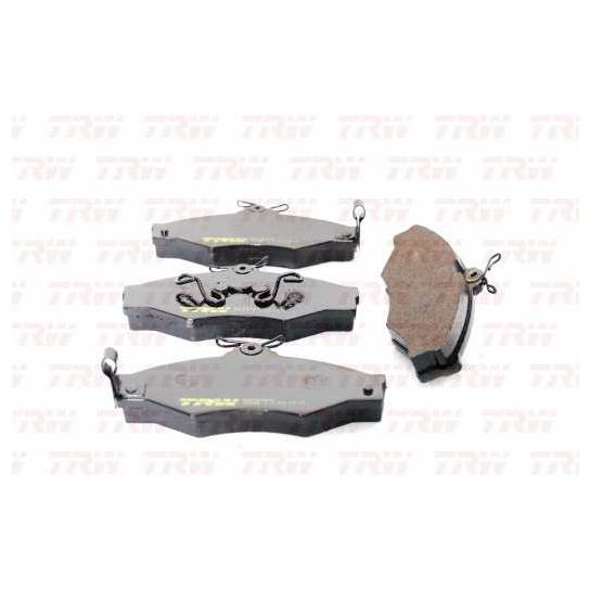 Pastilha de Freio para Toyota Hilux - TRW - RCPT04470