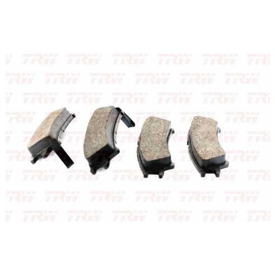 Pastilha de Freio para Hyundai Atos e Atos Prime - TRW - RCPT04830