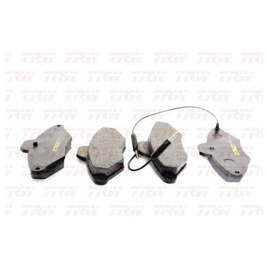 Pastilha de Freio para Citroen Xantia e Xantia Break - TRW - RCPT07800