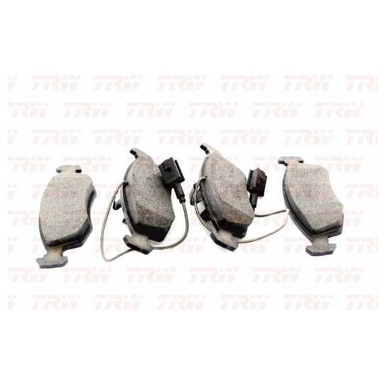 Pastilha de Freio para Fiat Stilo - TRW - RCPT13330