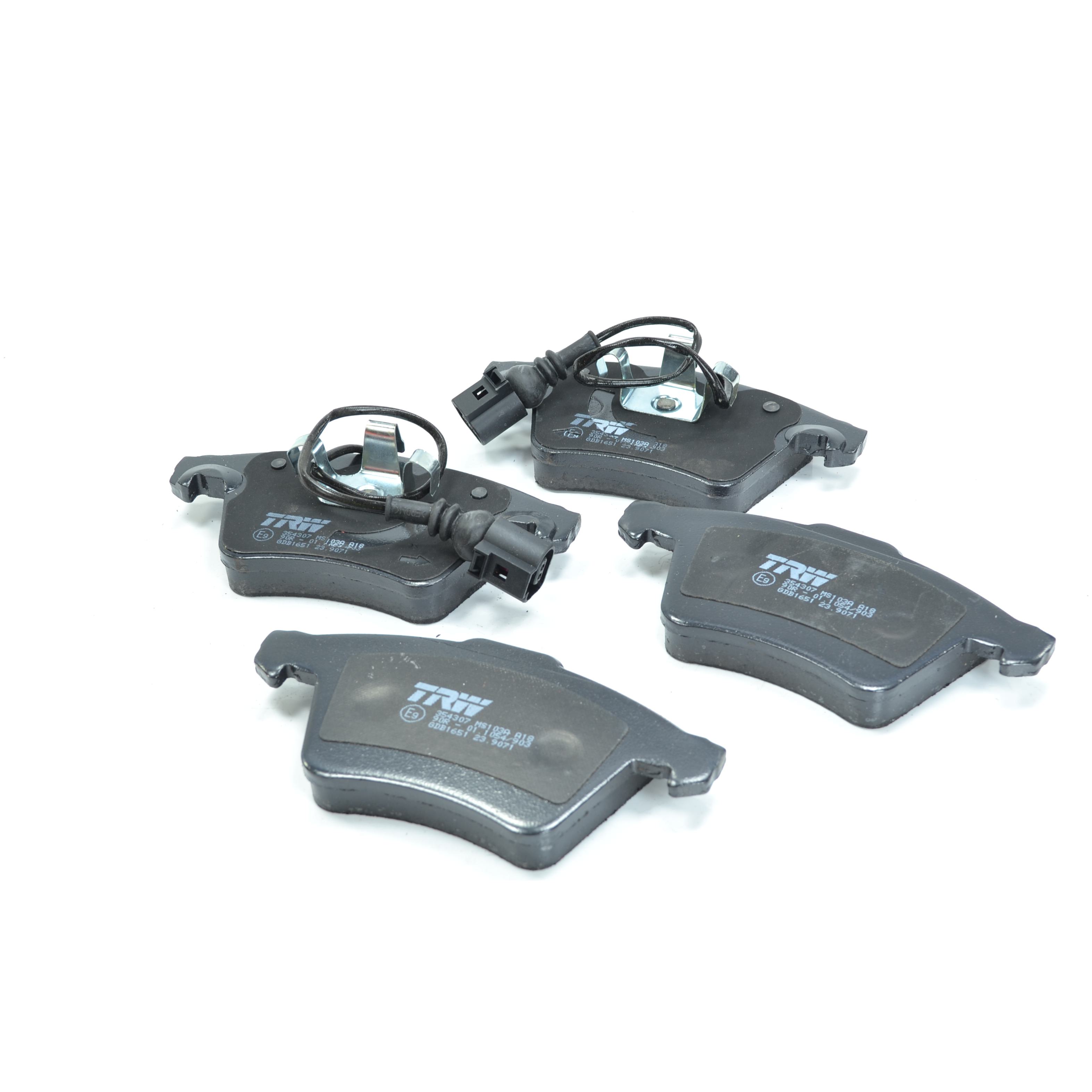 Pastilhas Freio Dianteira Antirruído com Sensor para Volkswagen Touareg - TRW - GDB1651
