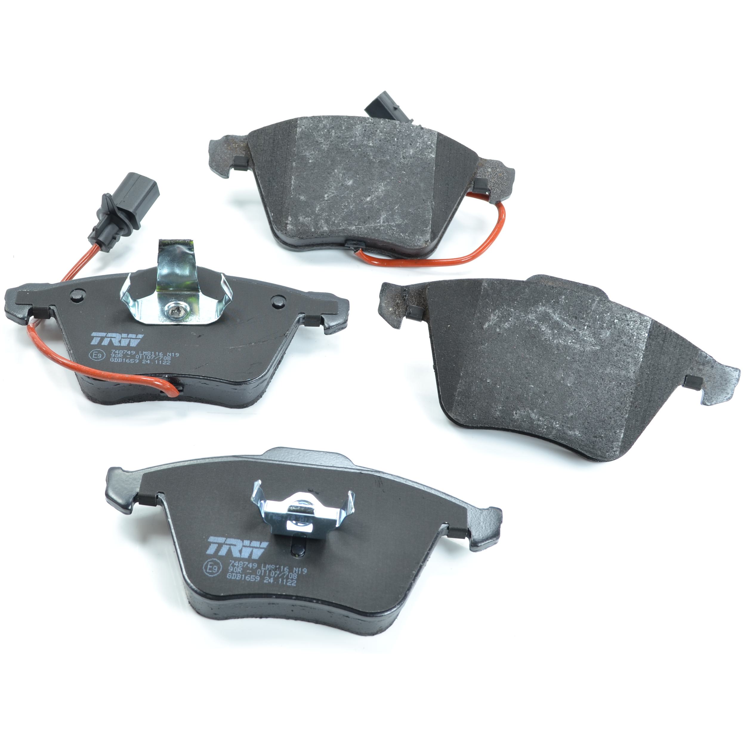 Pastilhas Freio Dianteira Antirruído com Sensor para Audi A6 e A6 AVANT - TRW - GDB1659