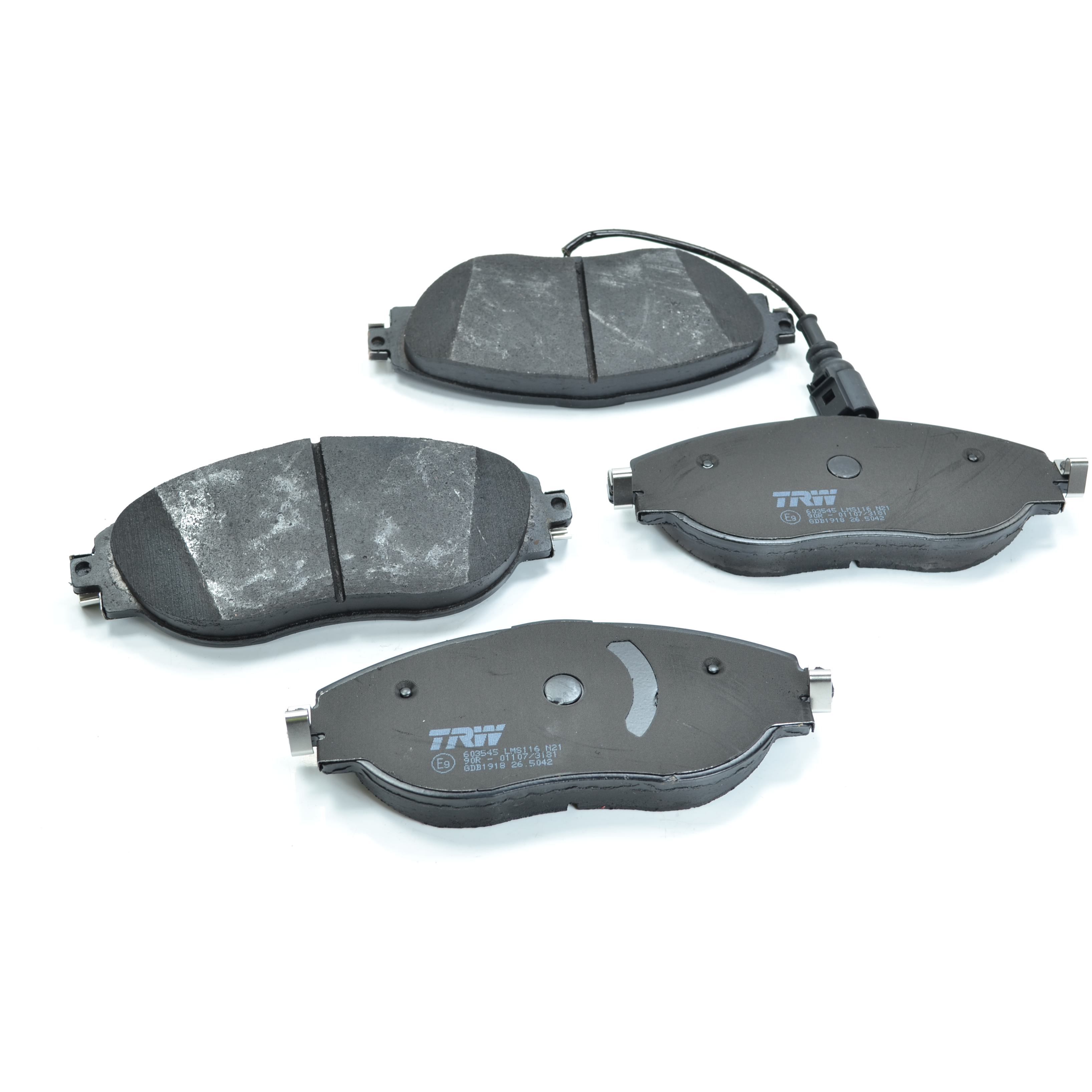 Pastilhas Freio Dianteira Antirruído com Sensor para Volkswagen Passat e Passat CC - TRW - GDB1918