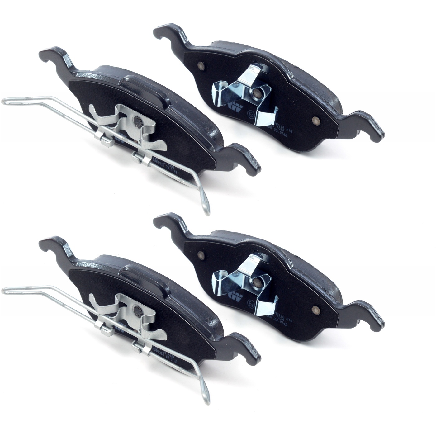 Pastilhas Freio Dianteira Antirruído Cotec para Ford Focus e Focus Sedan - TRW - GDB1358