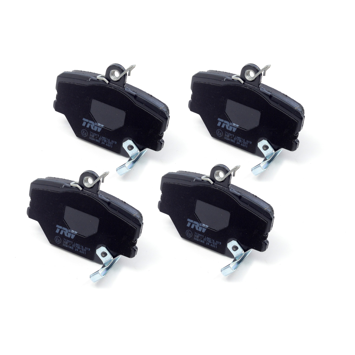 Pastilhas Freio Dianteira Antirruído Cotec para Smart Fortwo e Fortwo Cabriolet - TRW - GDB1365