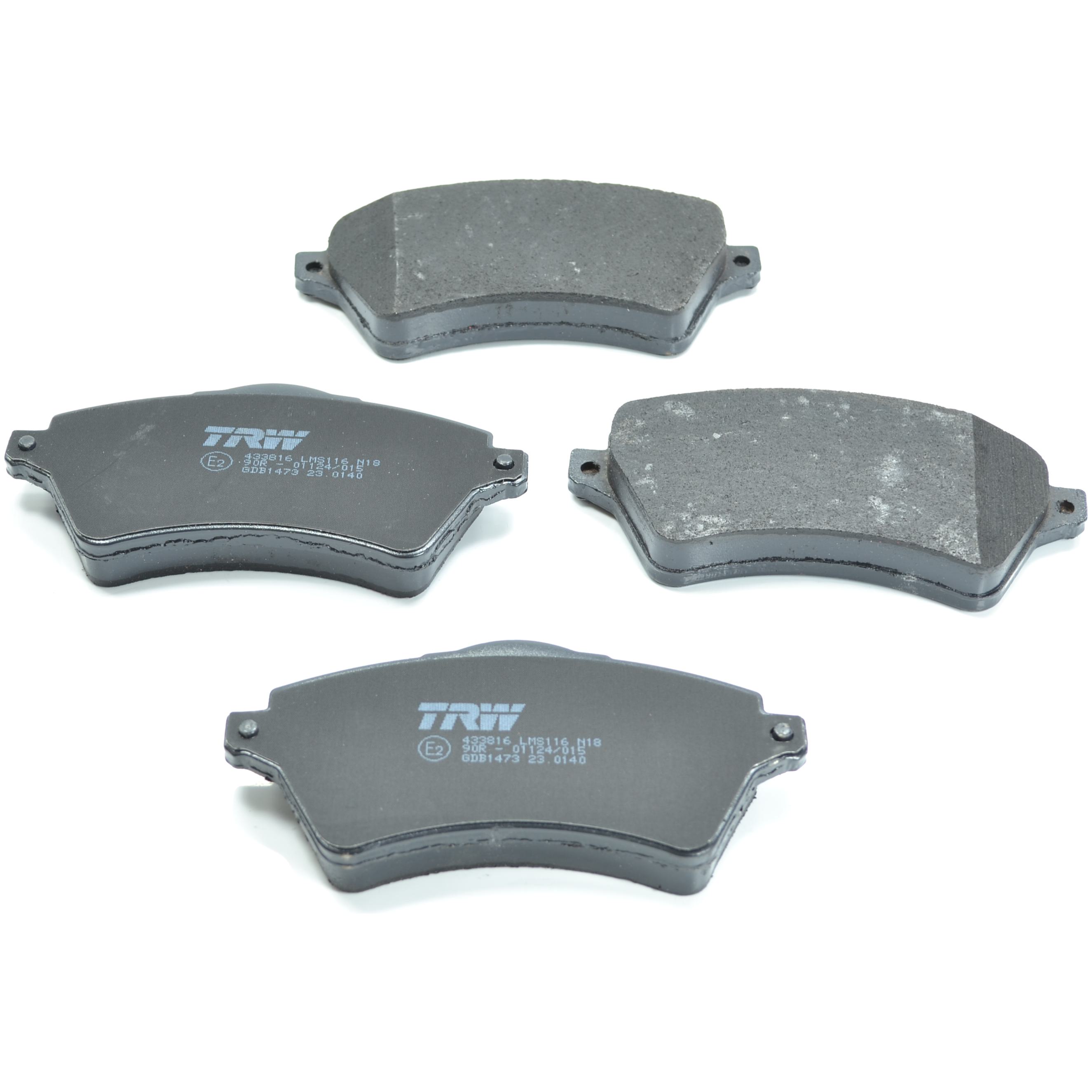 Pastilhas Freio Dianteira Antirruído Cotec para Land Rover Freelander 1 - TRW - GDB1473