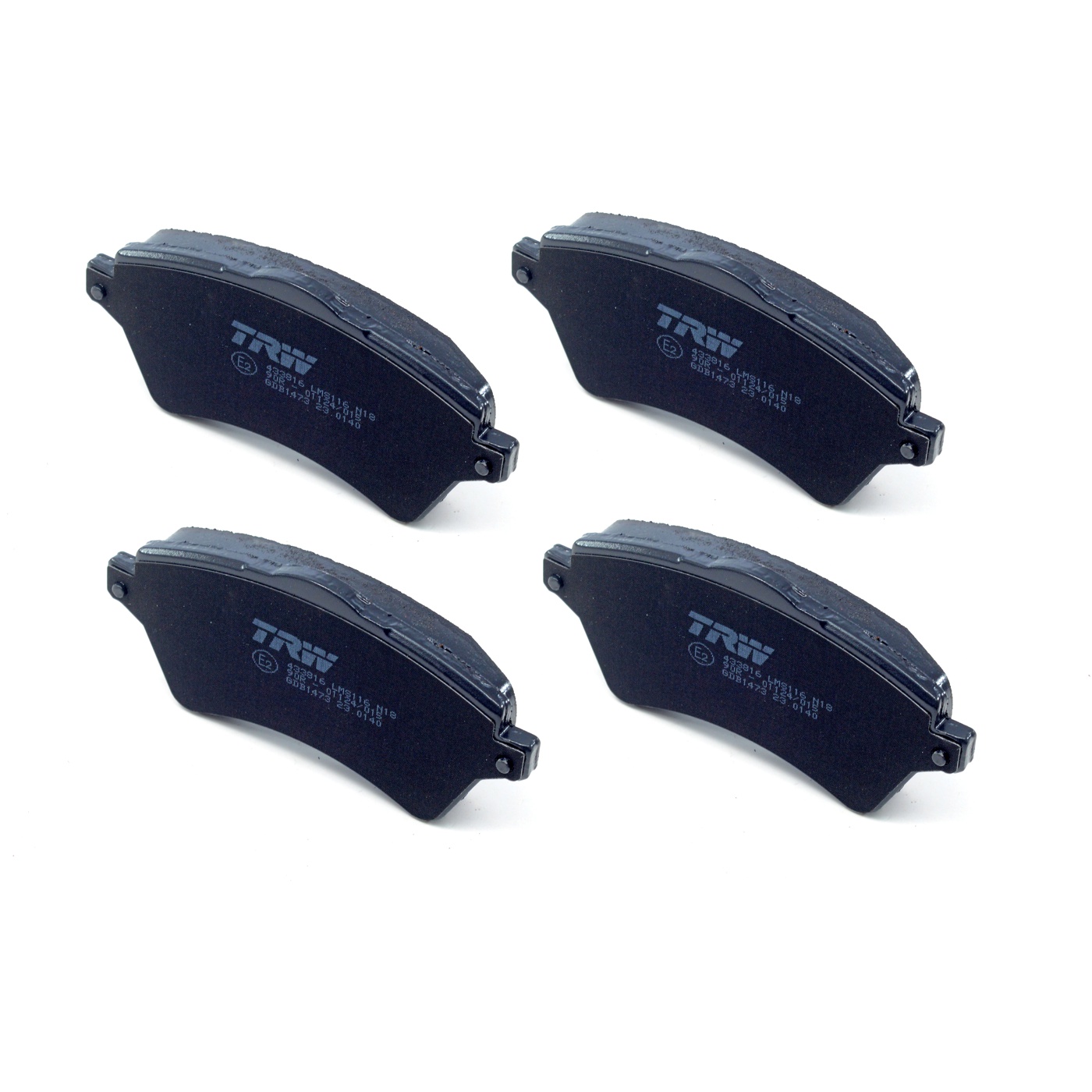 Pastilhas Freio Dianteira Antirruído Cotec para Land Rover Freelander 1 - TRW - GDB1473