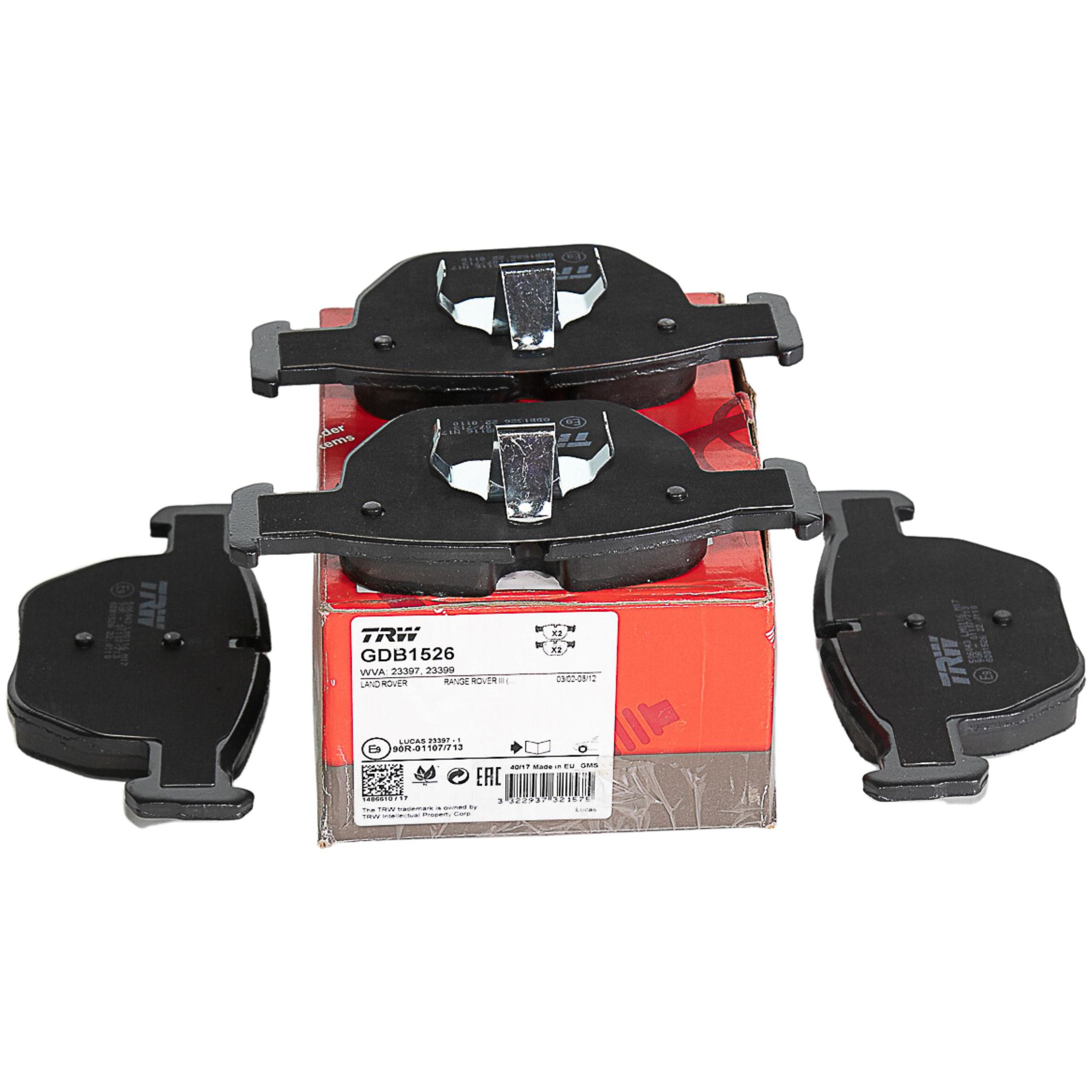 Pastilhas Freio Dianteira Antirruído Cotec para Land Rover Range Rover Sport e Range Rover Vogue - TRW - GDB1526