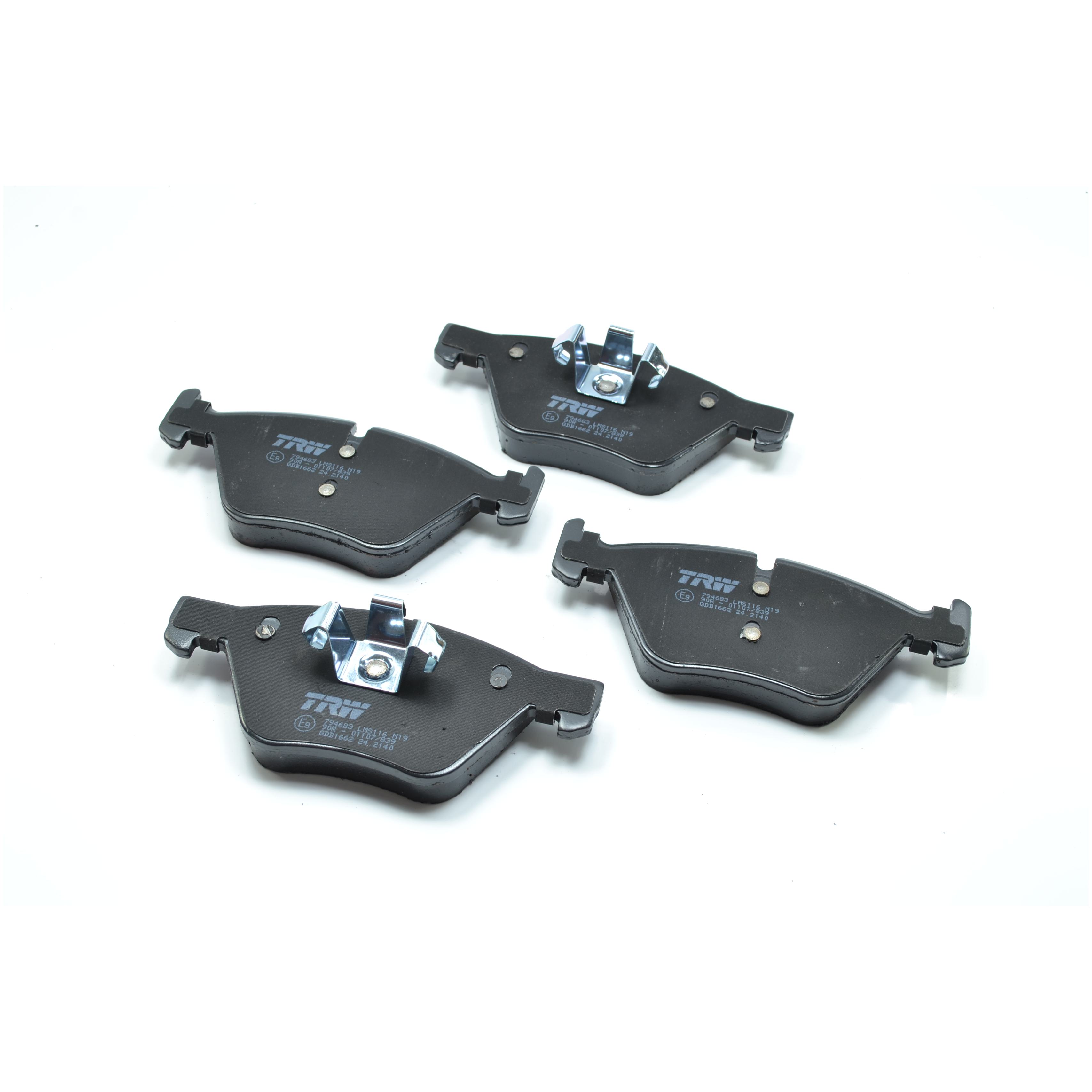 Pastilhas Freio Dianteira Antirruído Cotec para BMW 120i e 130i - TRW - GDB1662