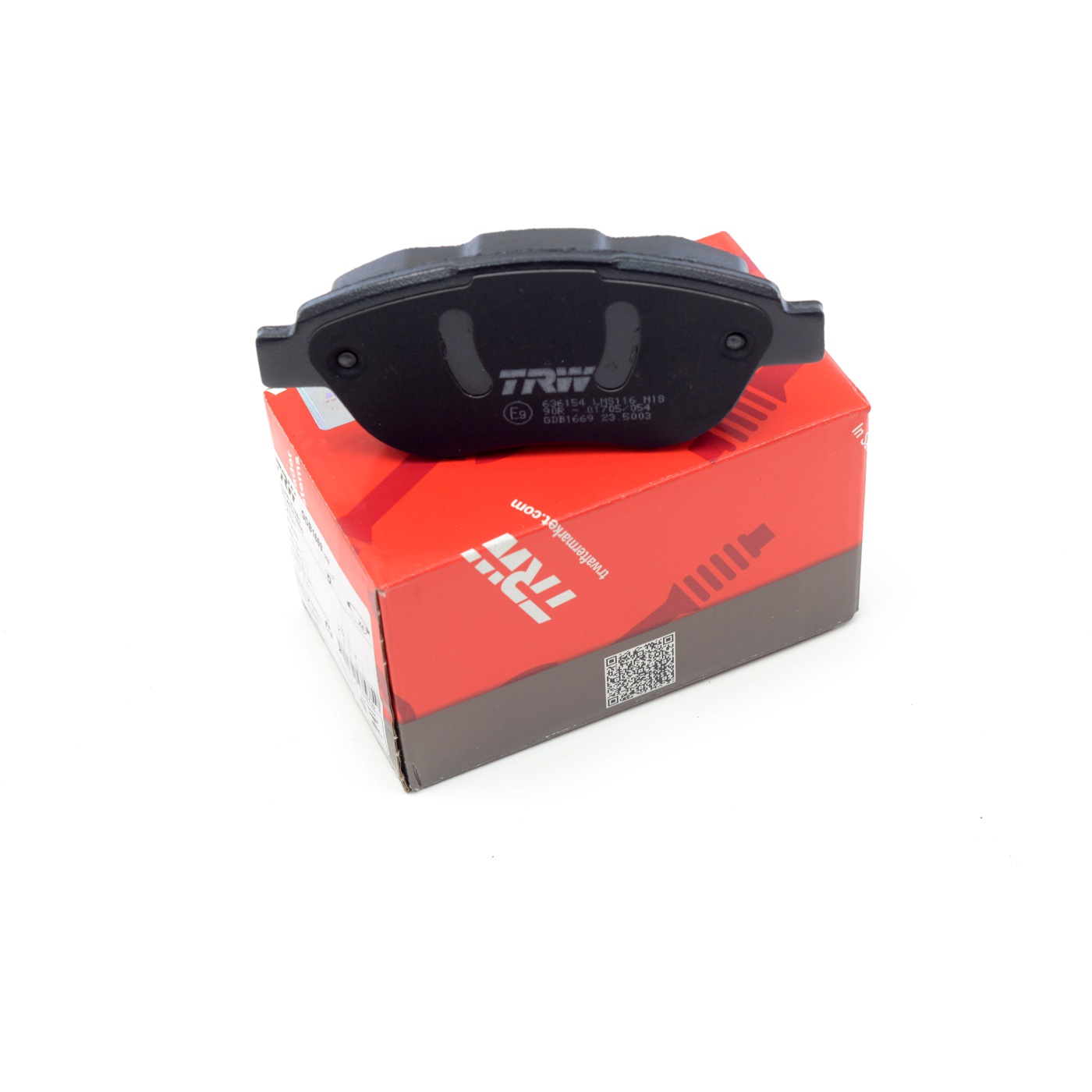 Pastilhas Freio Dianteira Antirruído Cotec para Citroen C3 - TRW - GDB1669