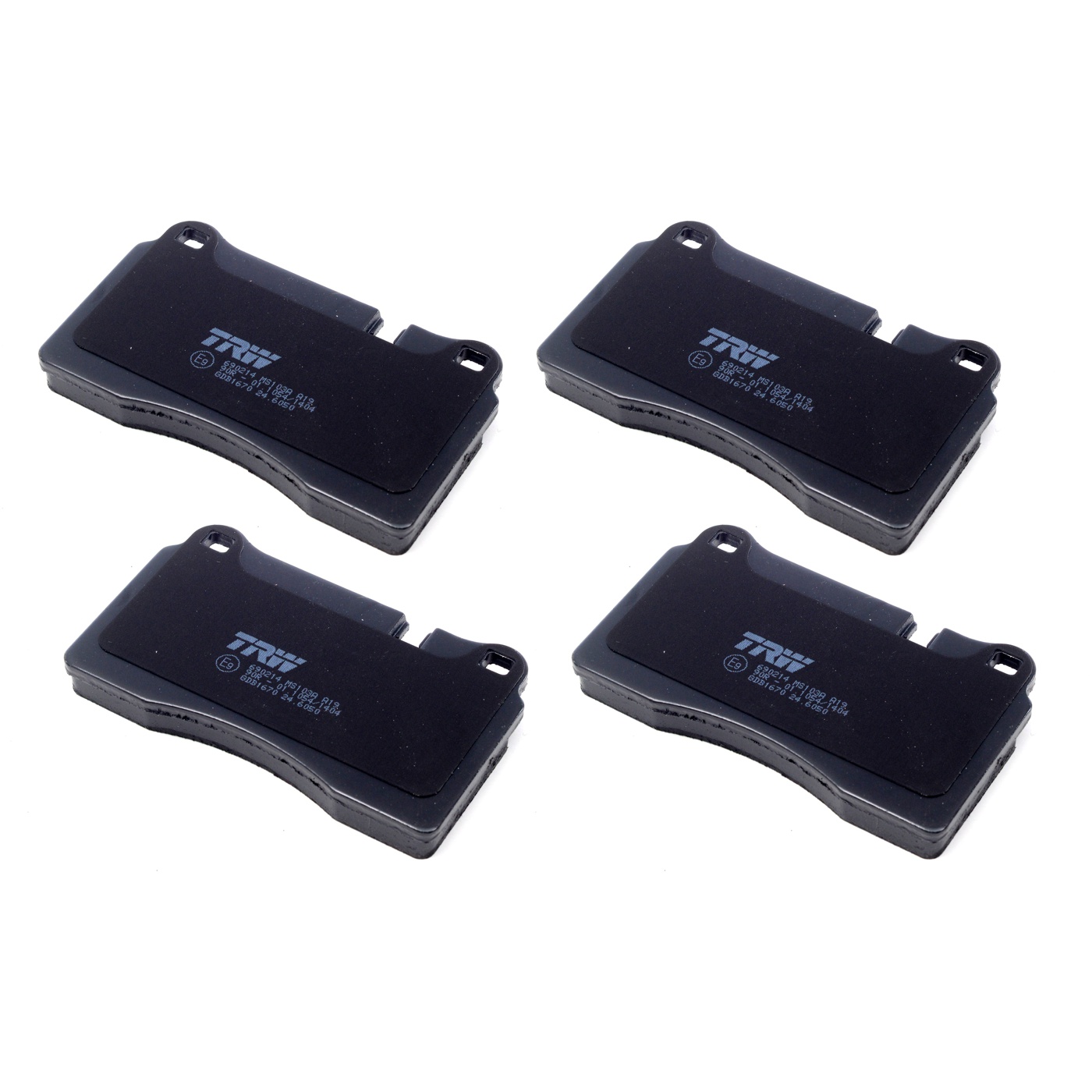 Pastilhas Freio Dianteira Antirruído Cotec para Volkswagen Touareg - TRW - GDB1670