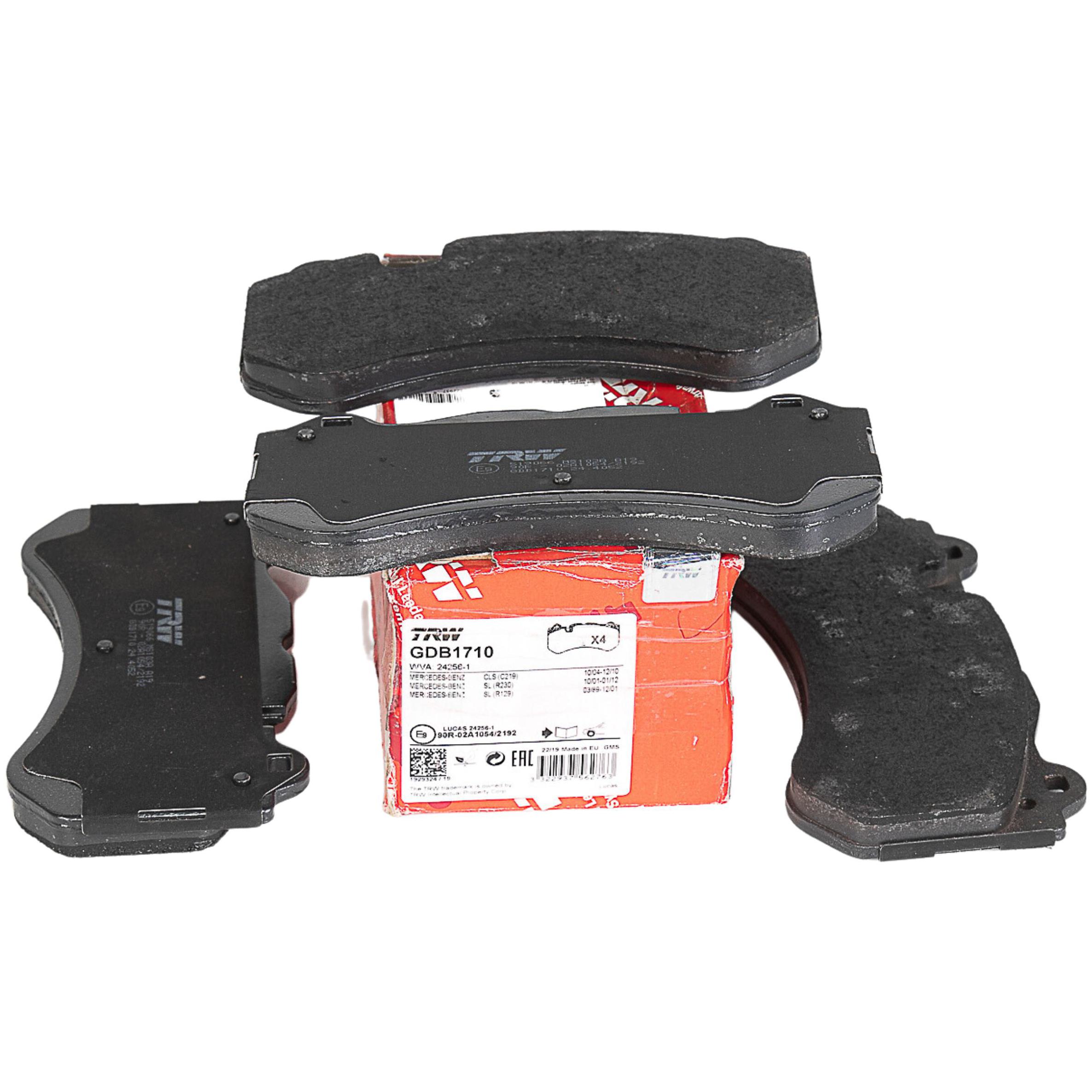 Pastilhas Freio Dianteira Antirruído Cotec para Mercedes-Benz CLS 63 AMG e SL 65 AMG - TRW - GDB1710
