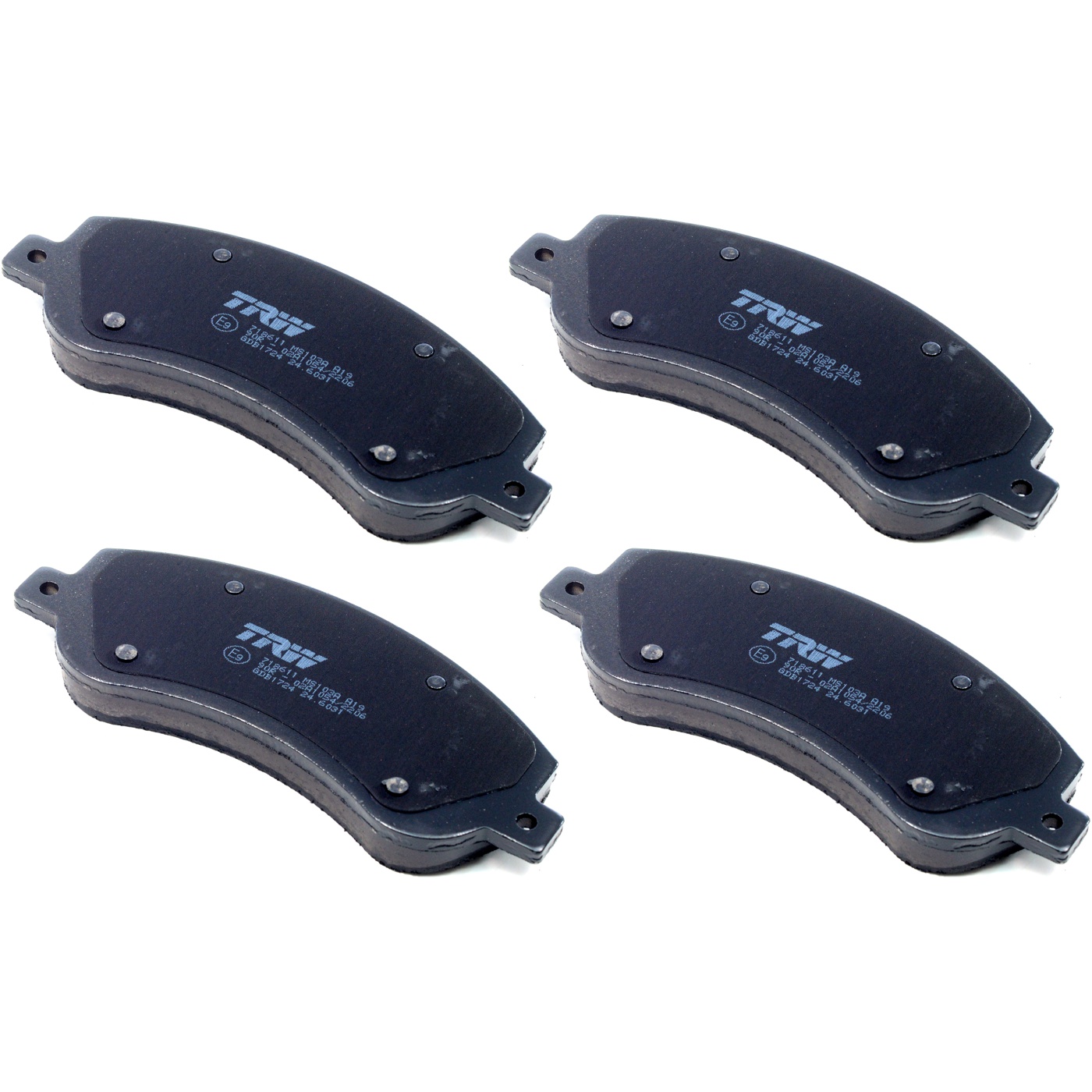 Pastilhas Freio Dianteira Antirruído Cotec para Ford Transit e Volkswagen Amarok - TRW - GDB1724