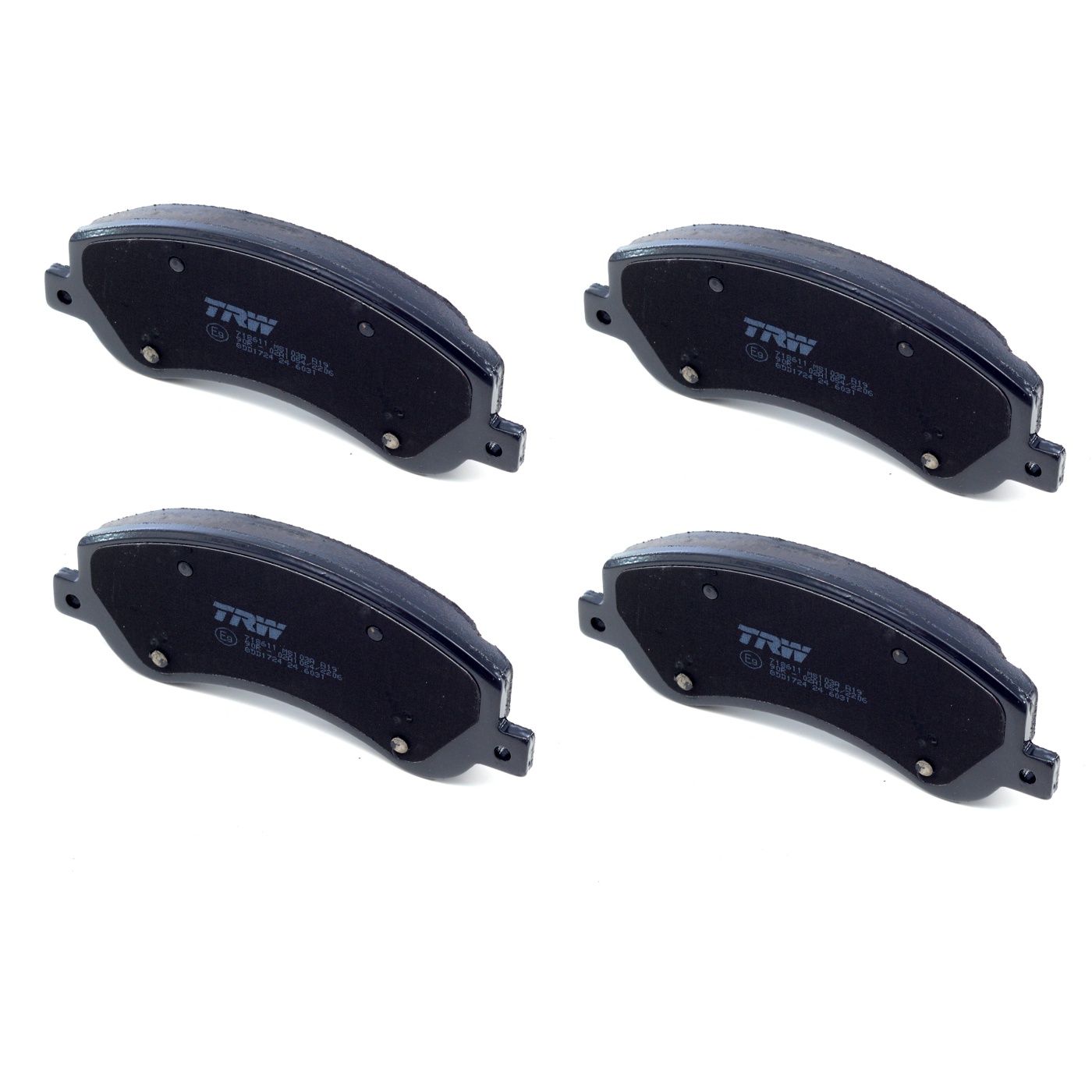 Pastilhas Freio Dianteira Antirruído Cotec para Ford Transit e Volkswagen Amarok - TRW - GDB1724