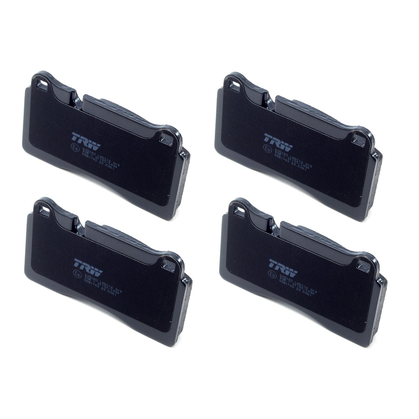 Pastilhas Freio Dianteira Antirruído Cotec para Land Rover Range Rover Sport - TRW - GDB1743