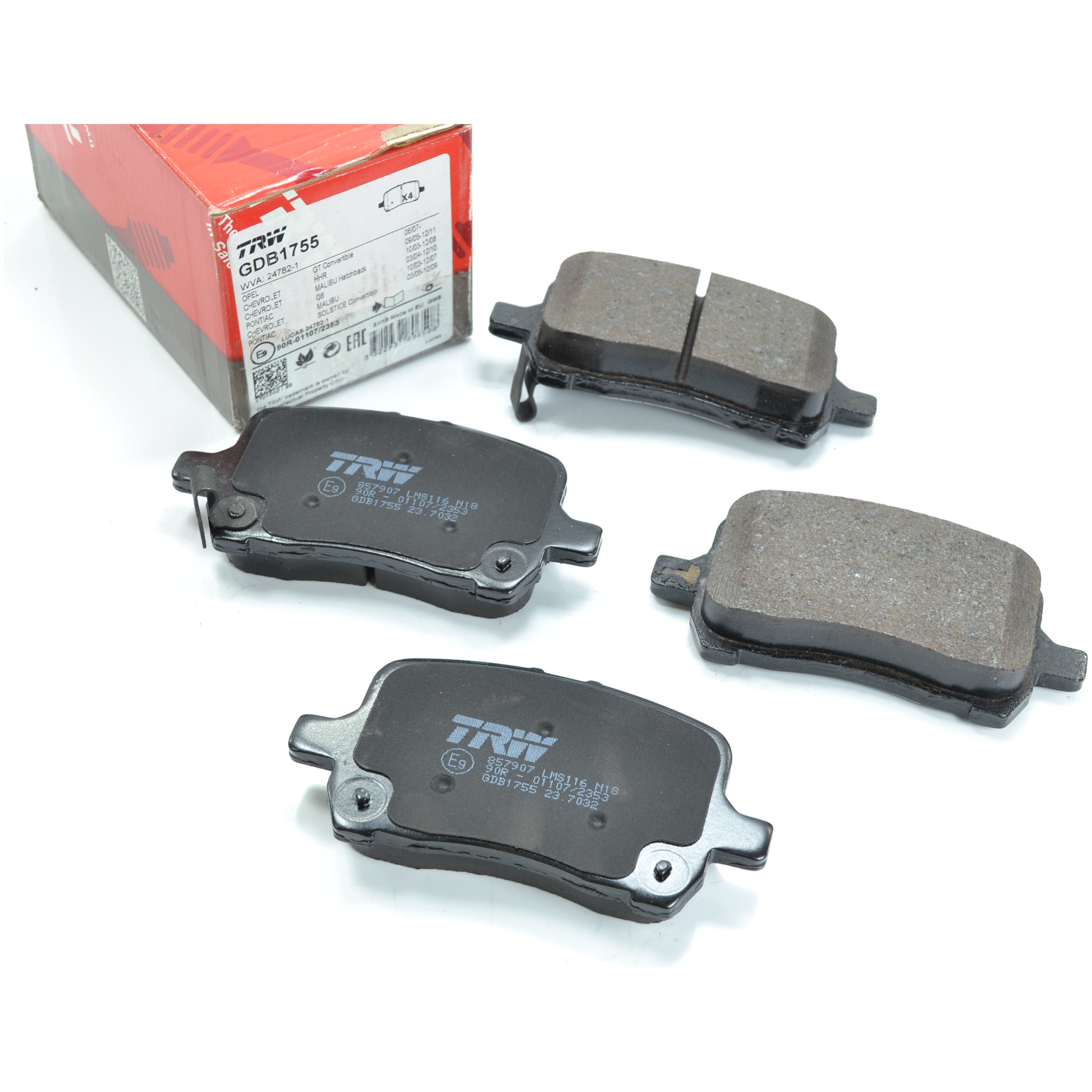 Pastilhas Freio Dianteira Antirruído Cotec para Chevrolet Malibu - TRW - GDB1755