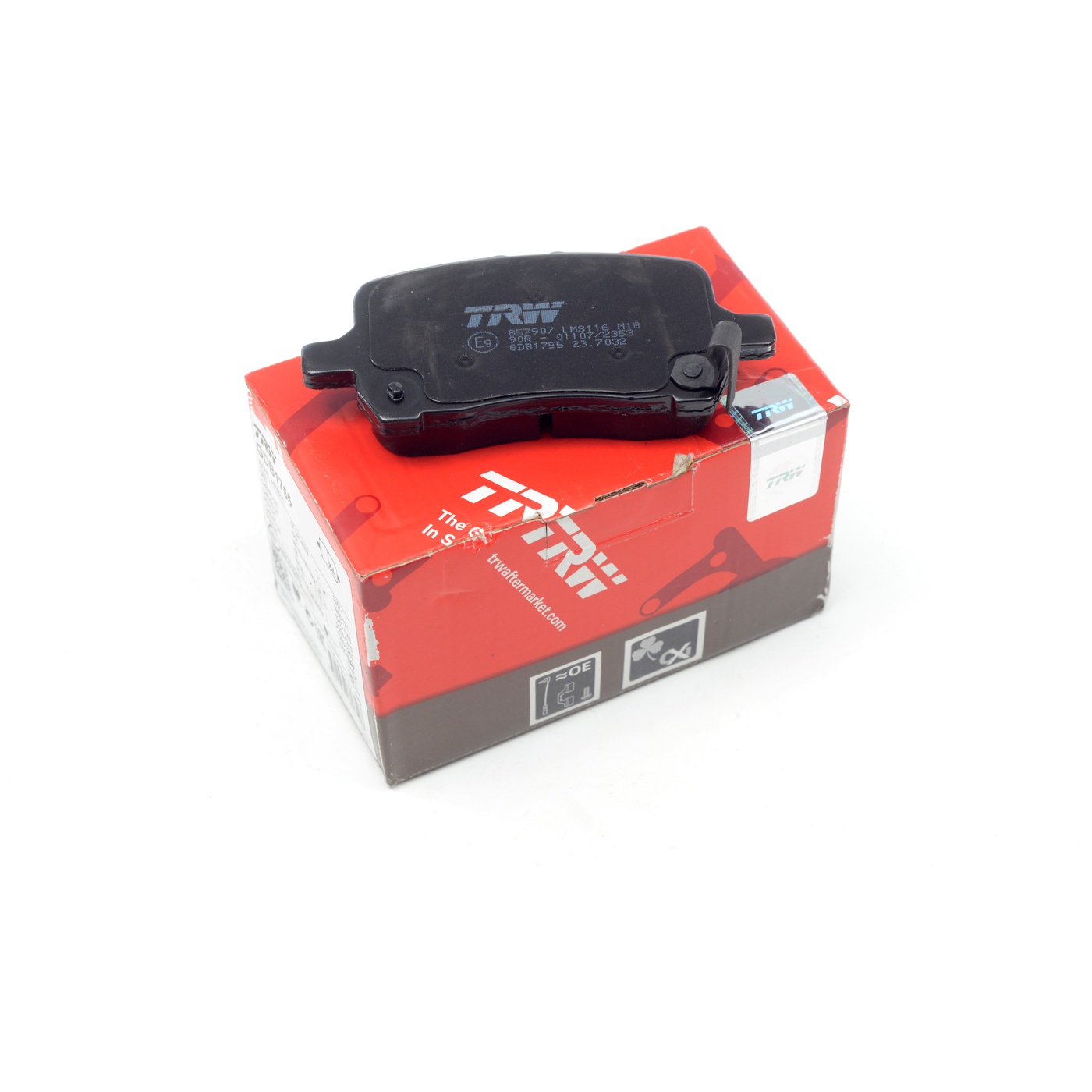 Pastilhas Freio Dianteira Antirruído Cotec para Chevrolet Malibu - TRW - GDB1755