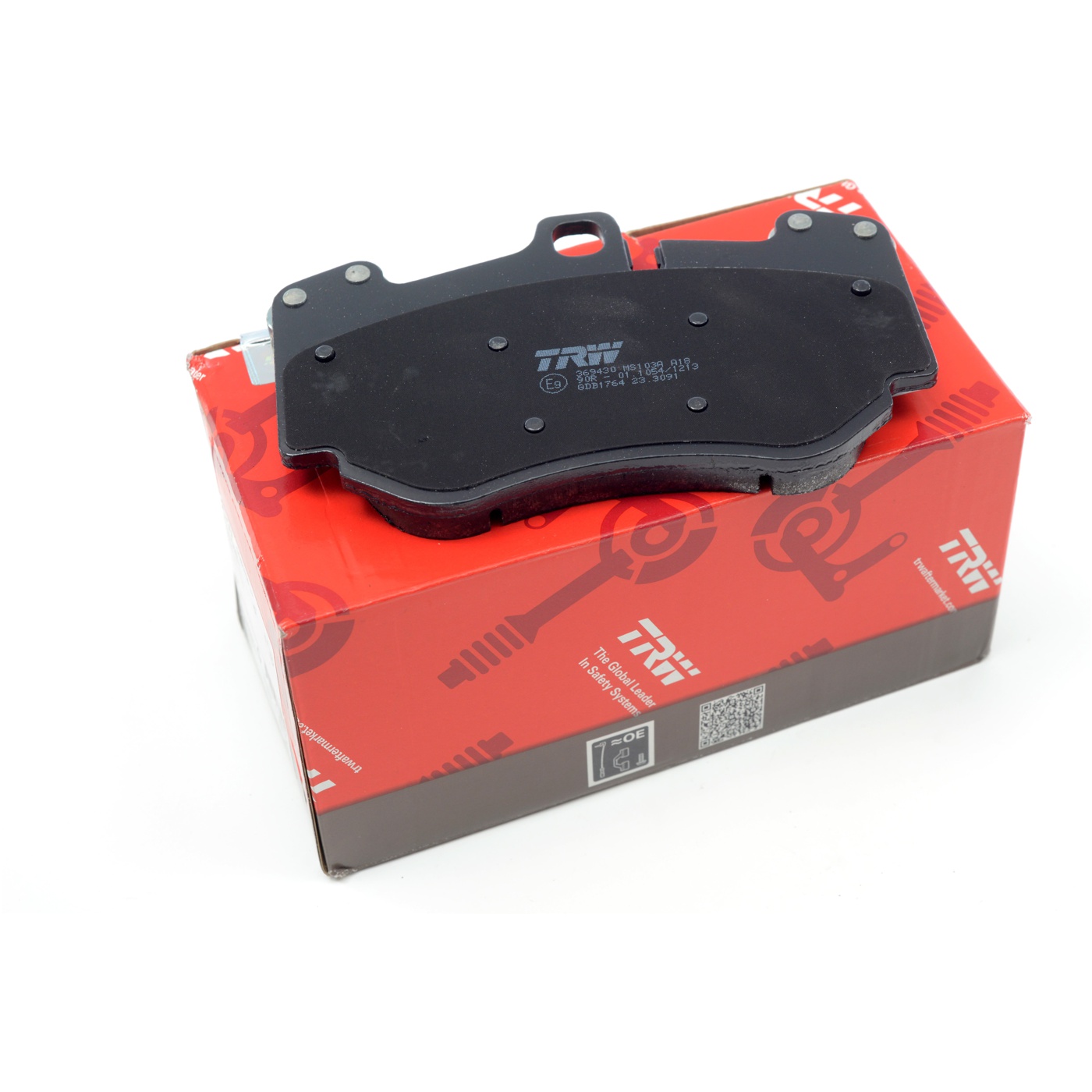 Pastilhas Freio Dianteira Antirruído Cotec para Porsche Cayenne - TRW - GDB1764