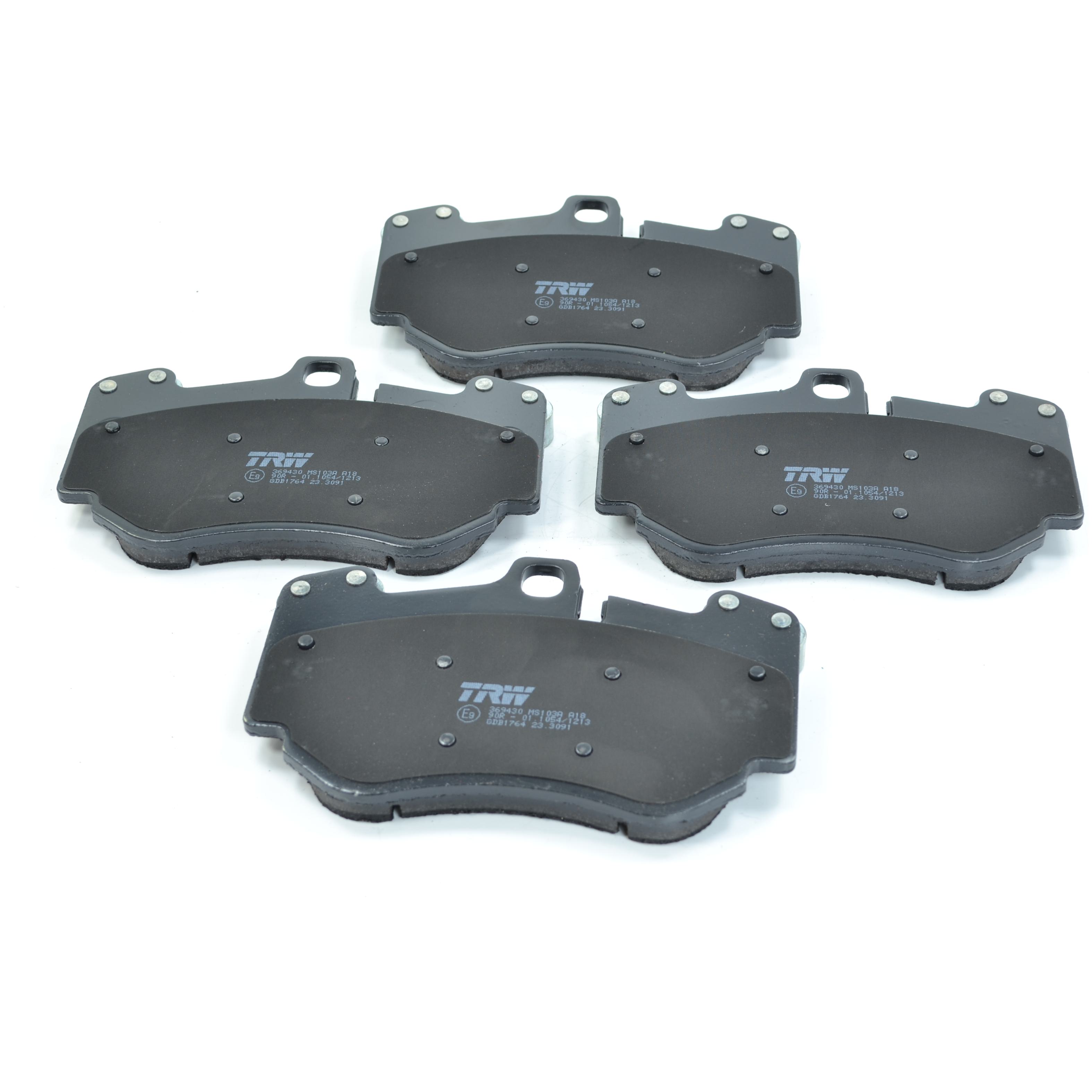 Pastilhas Freio Dianteira Antirruído Cotec para Porsche Cayenne - TRW - GDB1764