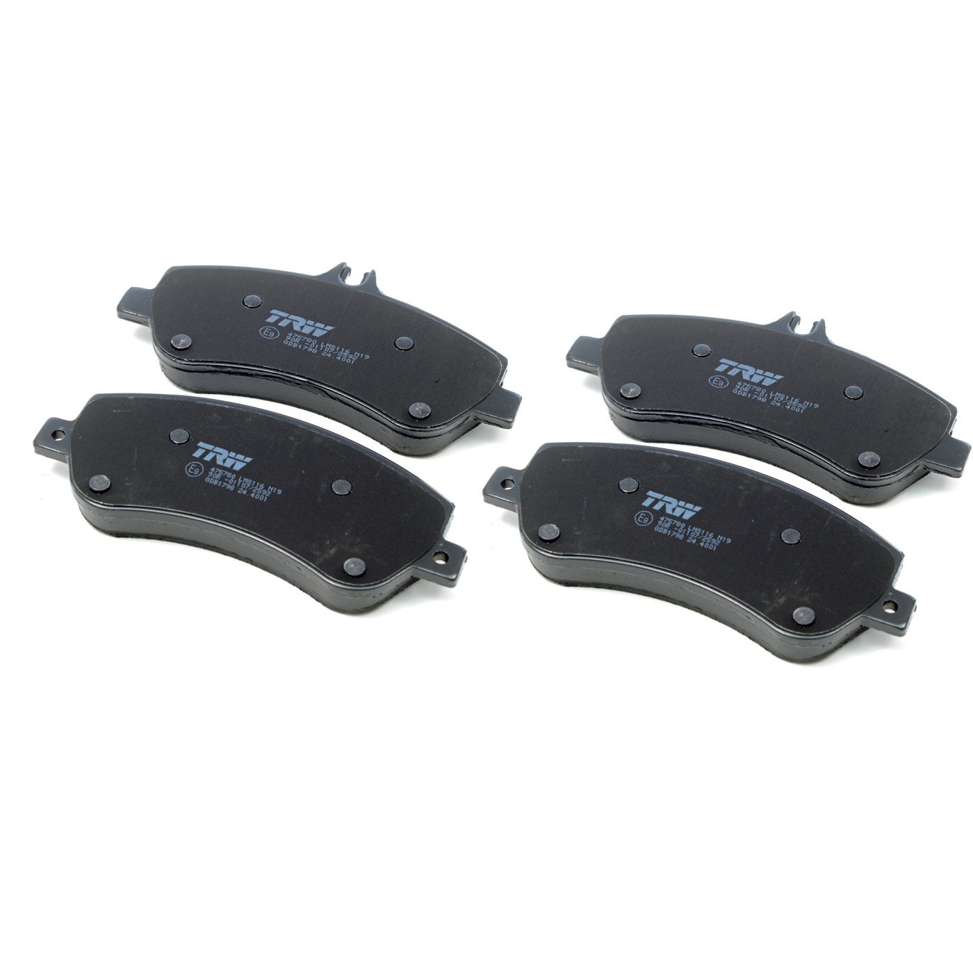 Pastilhas Freio Dianteira Antirruído Cotec para Mercedes-Benz GLK 280 e GLK 300 - TRW - GDB1798