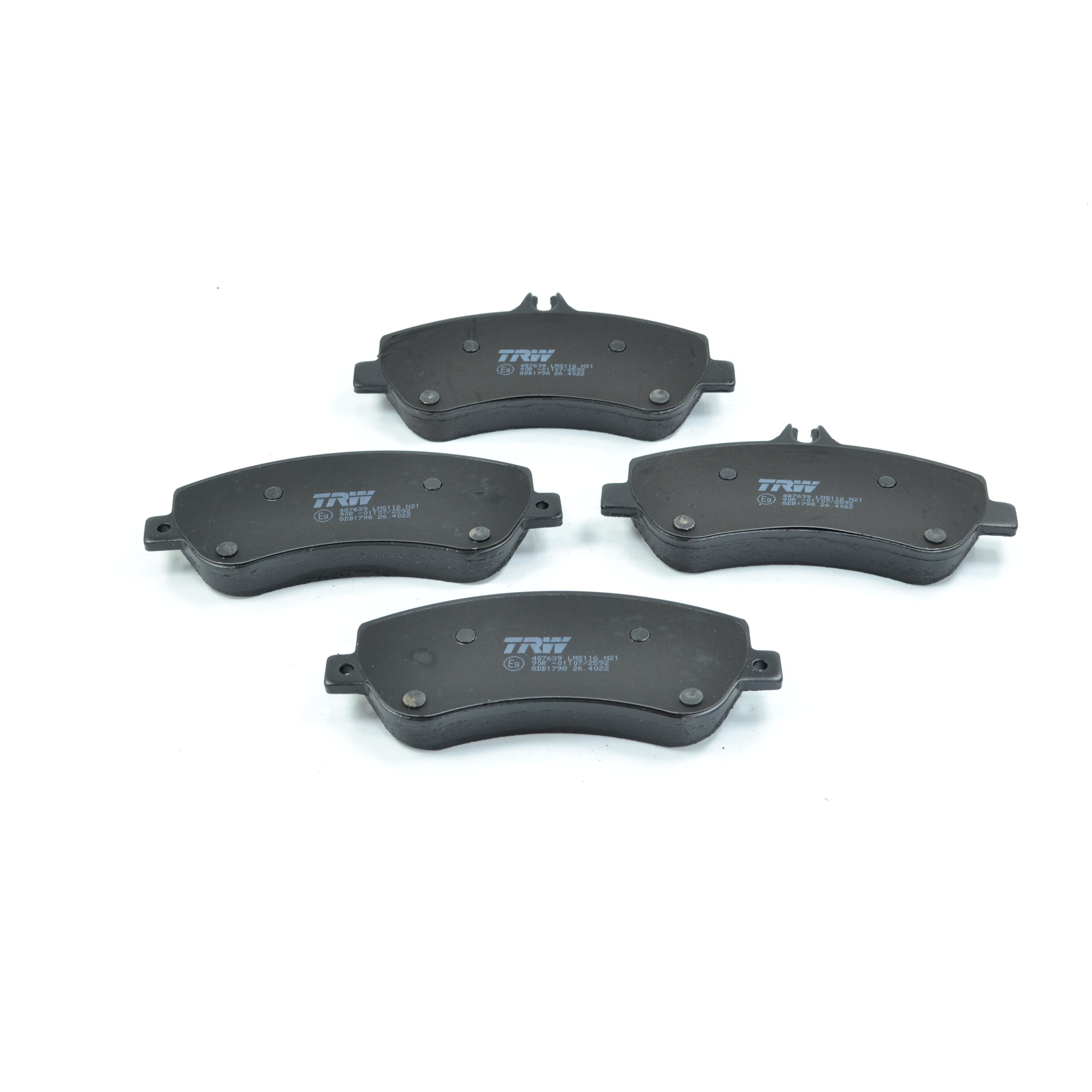 Pastilhas Freio Dianteira Antirruído Cotec para Mercedes-Benz GLK 280 e GLK 300 - TRW - GDB1798