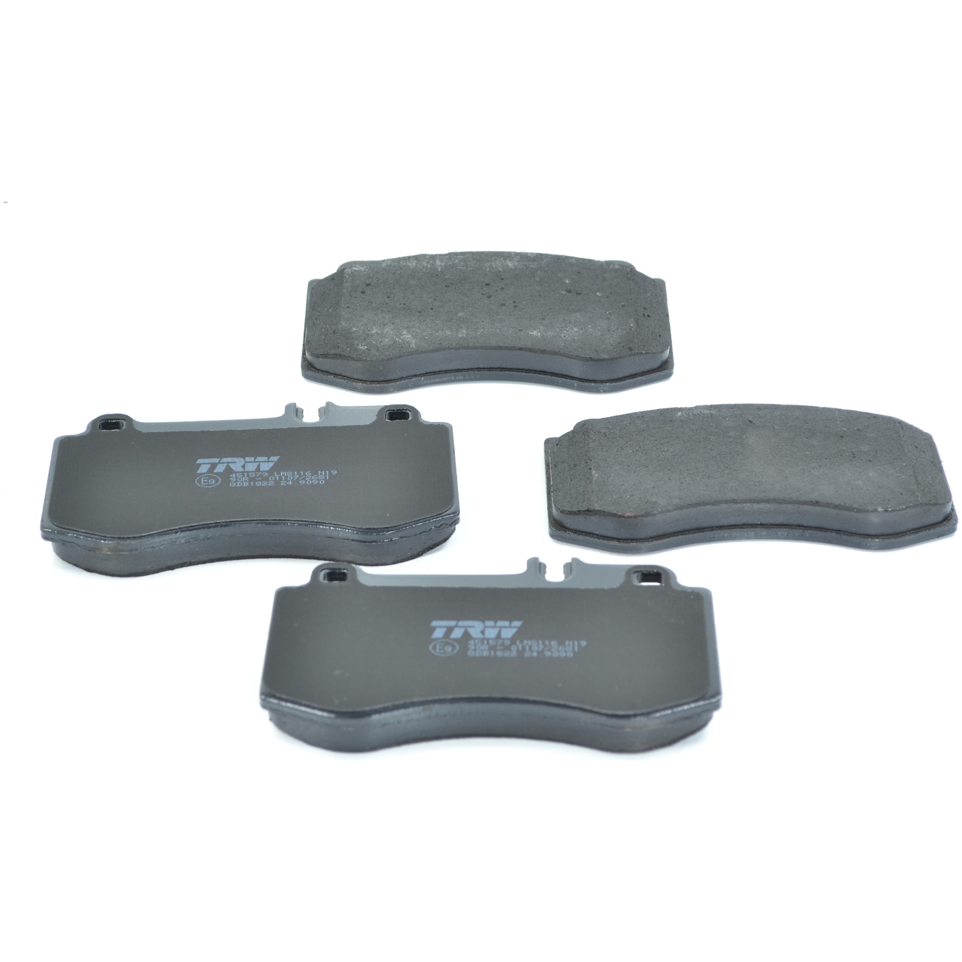 Pastilhas Freio Dianteira Antirruído Cotec para Mercedes-Benz CLS 350 e E 500 - TRW - GDB1822