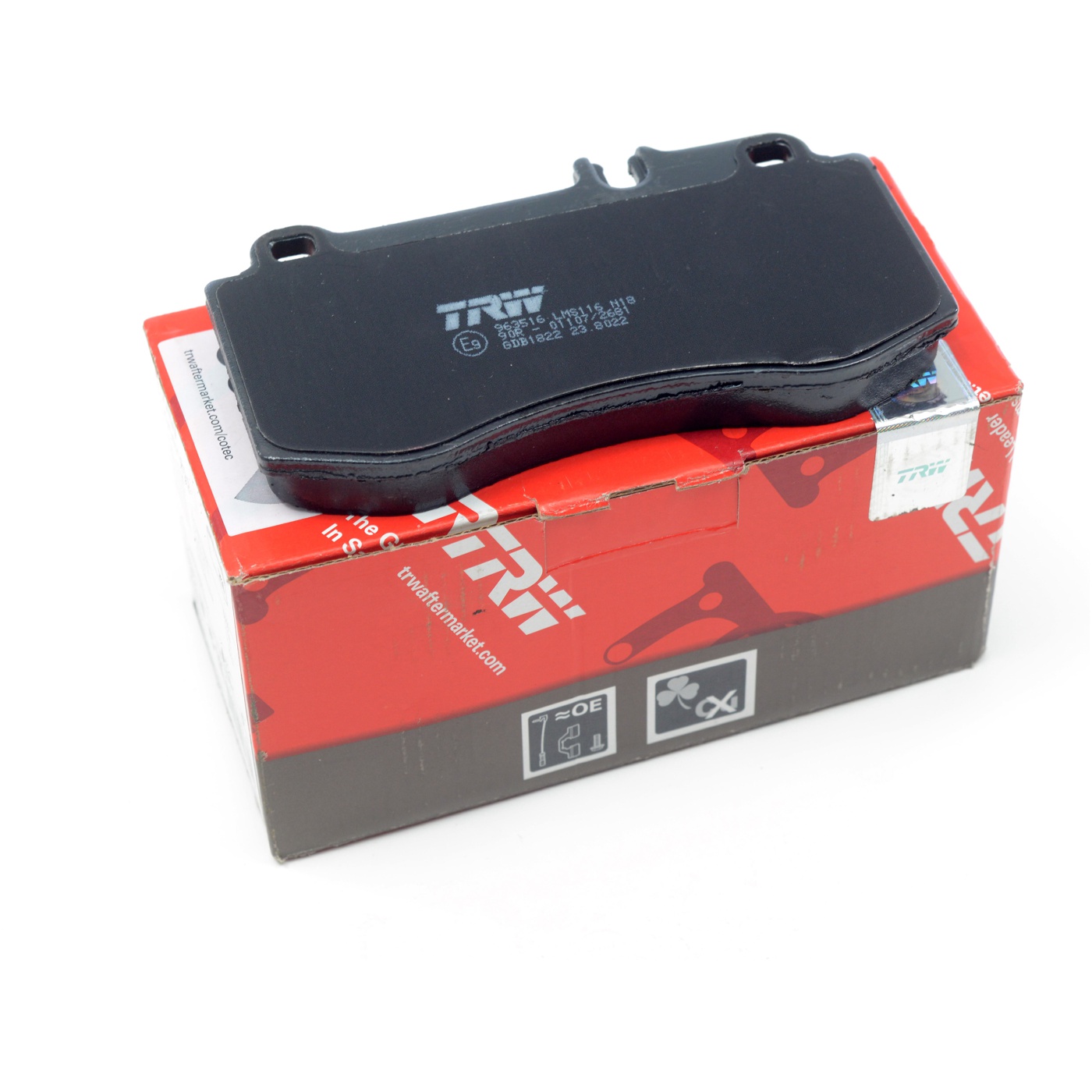 Pastilhas Freio Dianteira Antirruído Cotec para Mercedes-Benz CLS 350 e E 500 - TRW - GDB1822