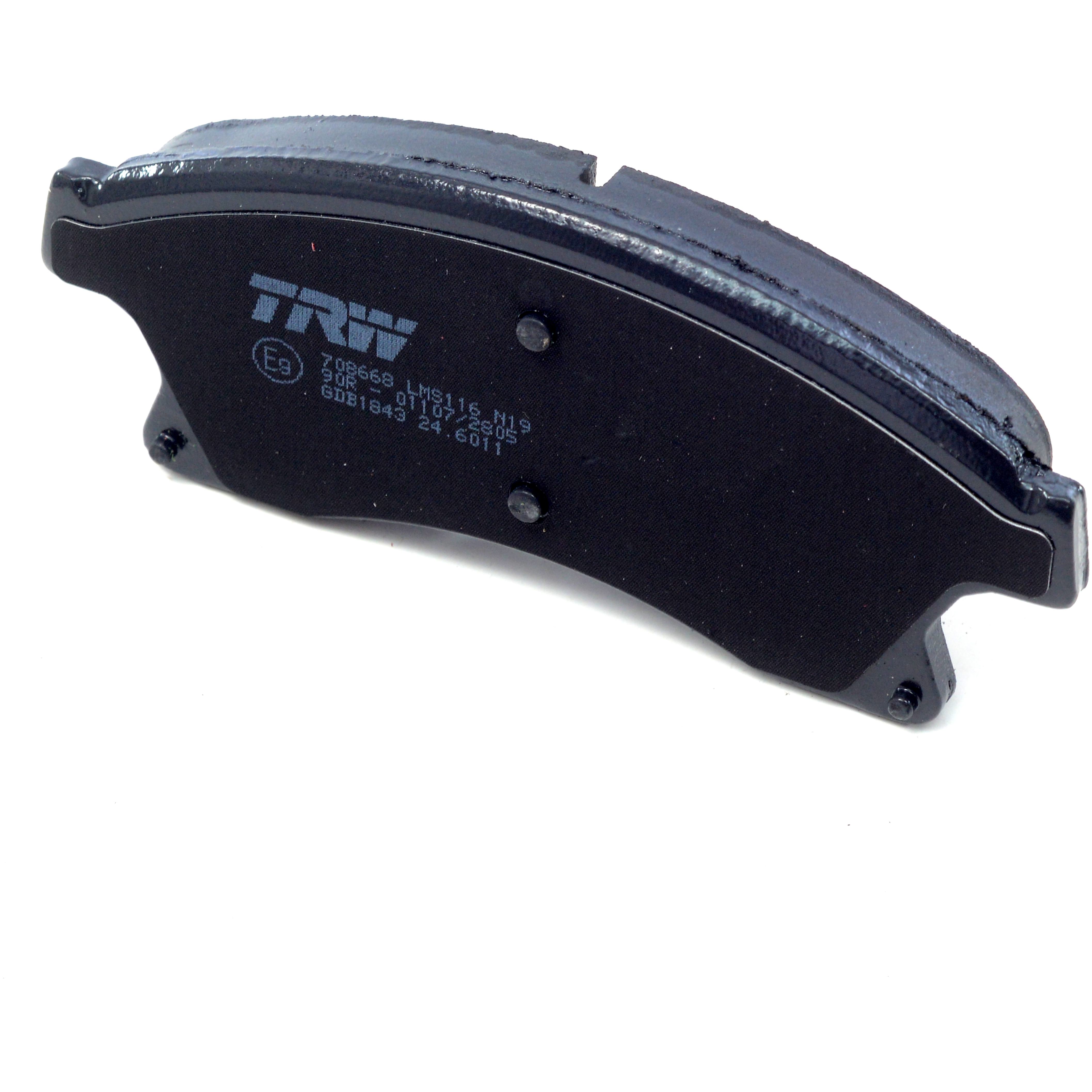 Pastilhas Freio Dianteira Antirruído Cotec para Chevrolet Cruze e Cruze Sport6 - TRW - GDB1843