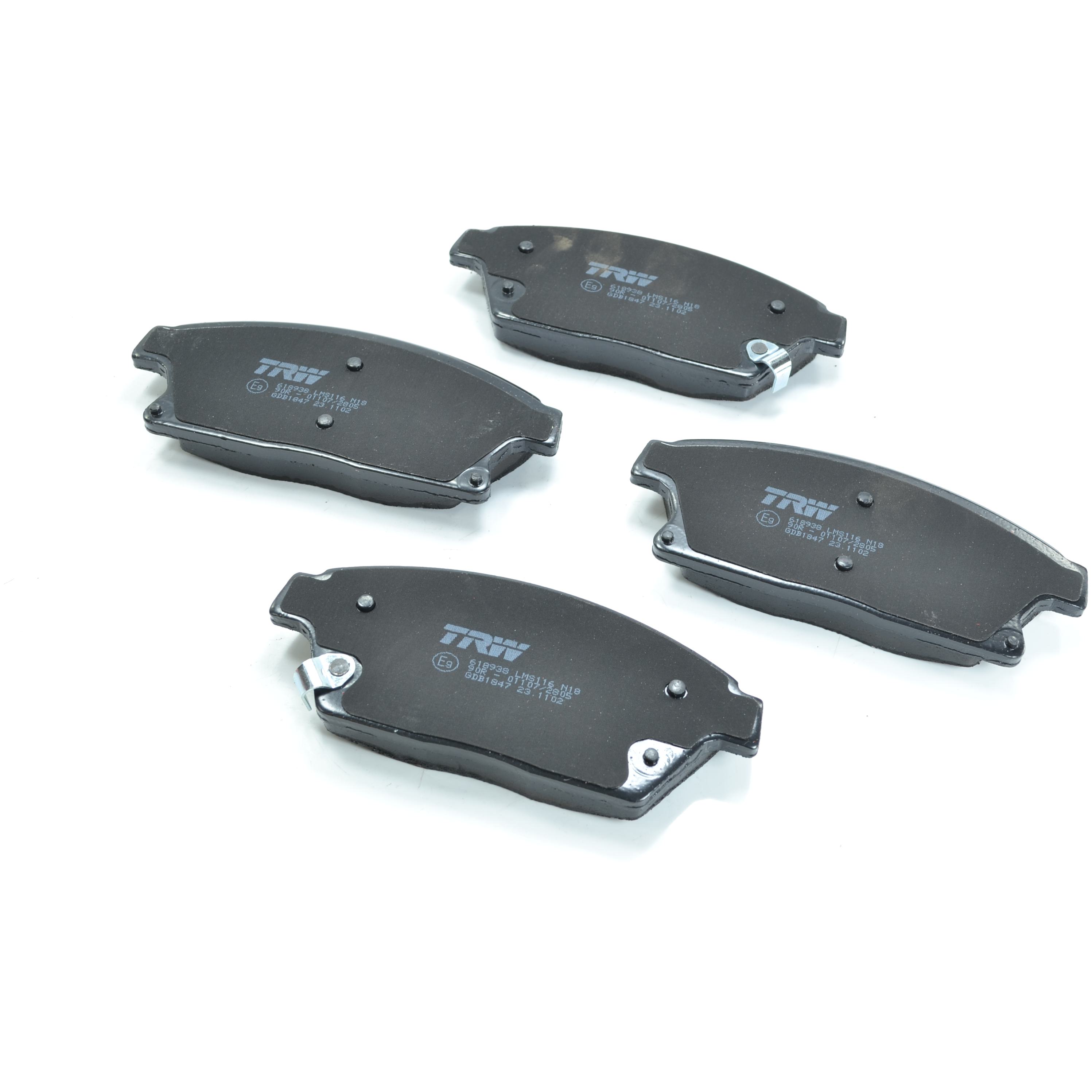 Pastilhas Freio Dianteira Antirruído Cotec para Chevrolet Tracker - TRW - GDB1847