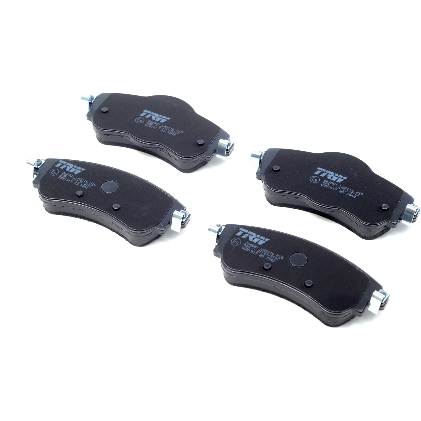 Pastilhas Freio Dianteira Antirruído Cotec para Citroen C4 e DS4 - TRW - GDB1917
