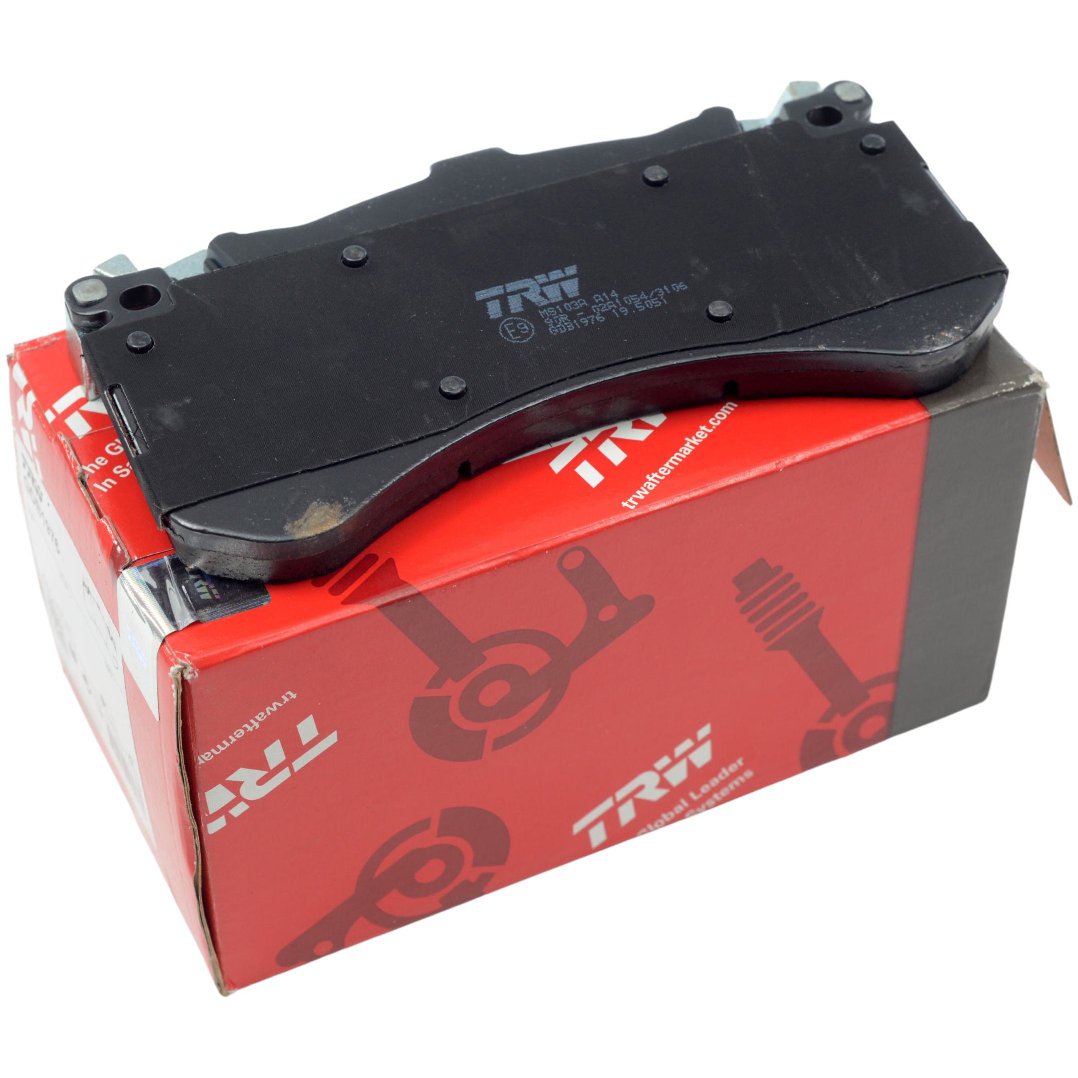 Pastilhas Freio Dianteira Antirruído Cotec para Audi A8 e S8 - TRW - GDB1976