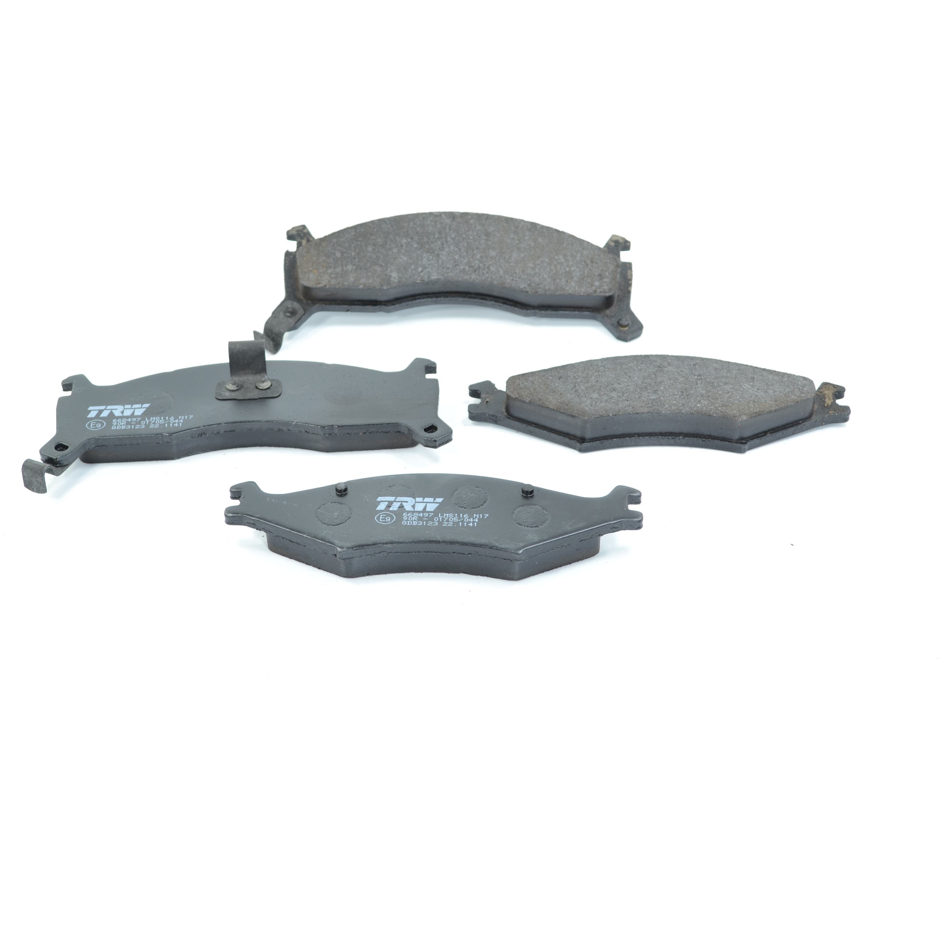 Pastilhas Freio Dianteira Antirruído Cotec para KIA Shuma e Sportage - TRW - GDB3123