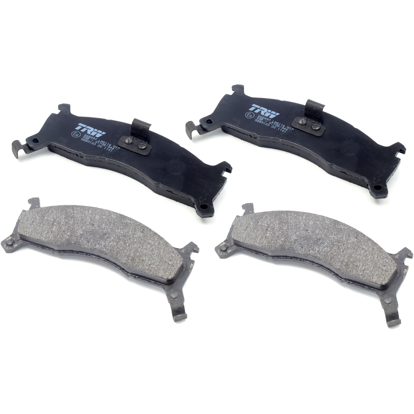 Pastilhas Freio Dianteira Antirruído Cotec para KIA Shuma e Sportage - TRW - GDB3123