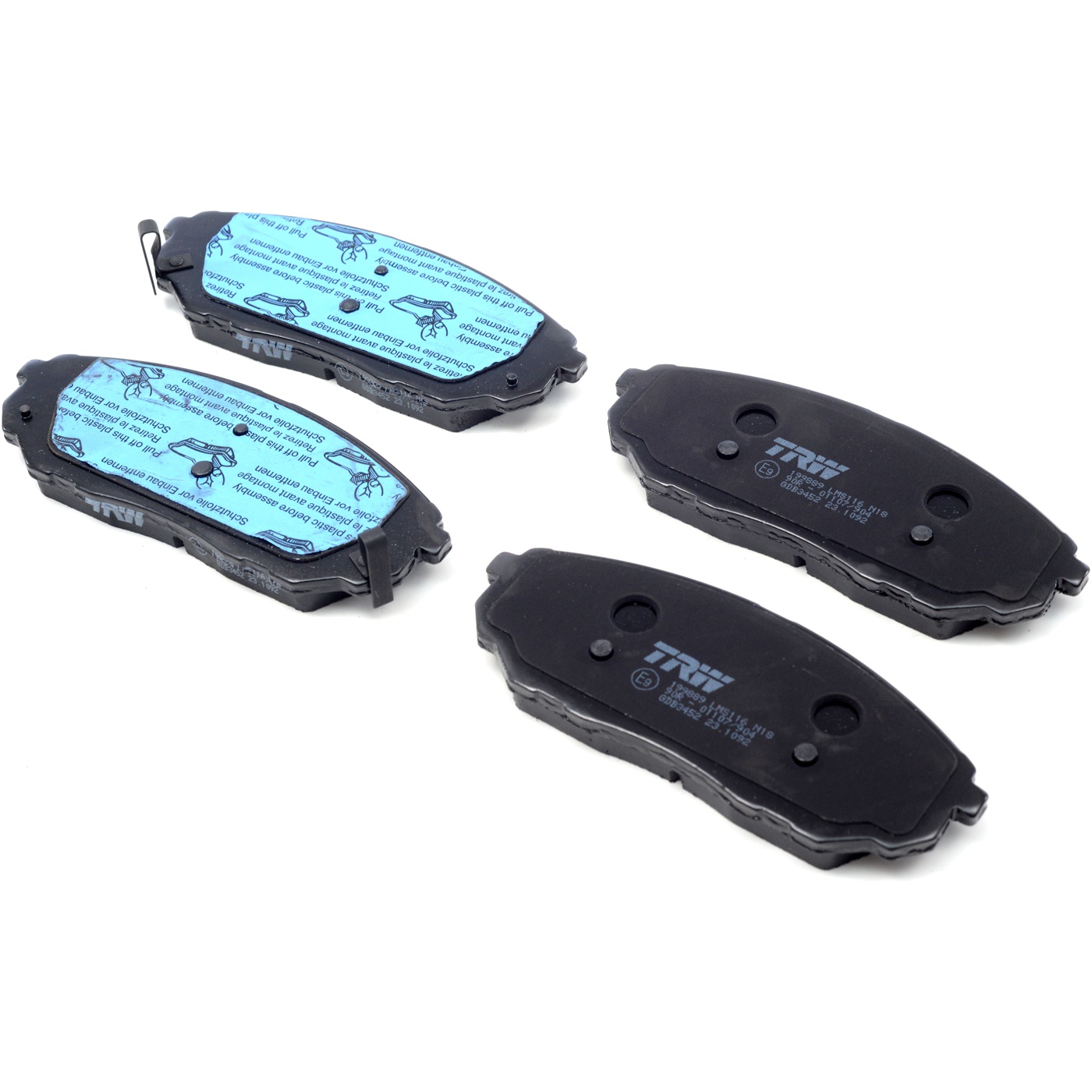 Pastilhas Freio Dianteira Antirruído Cotec para KIA Sorento - TRW - GDB3452