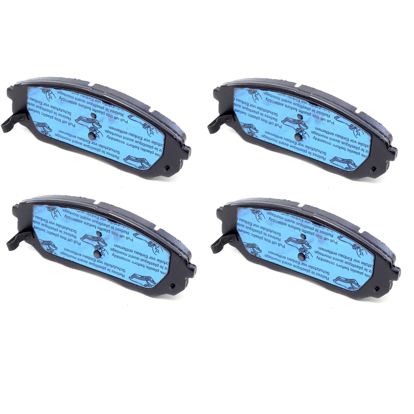 Pastilhas Freio Dianteira Antirruído Cotec para KIA Sorento - TRW - GDB3452