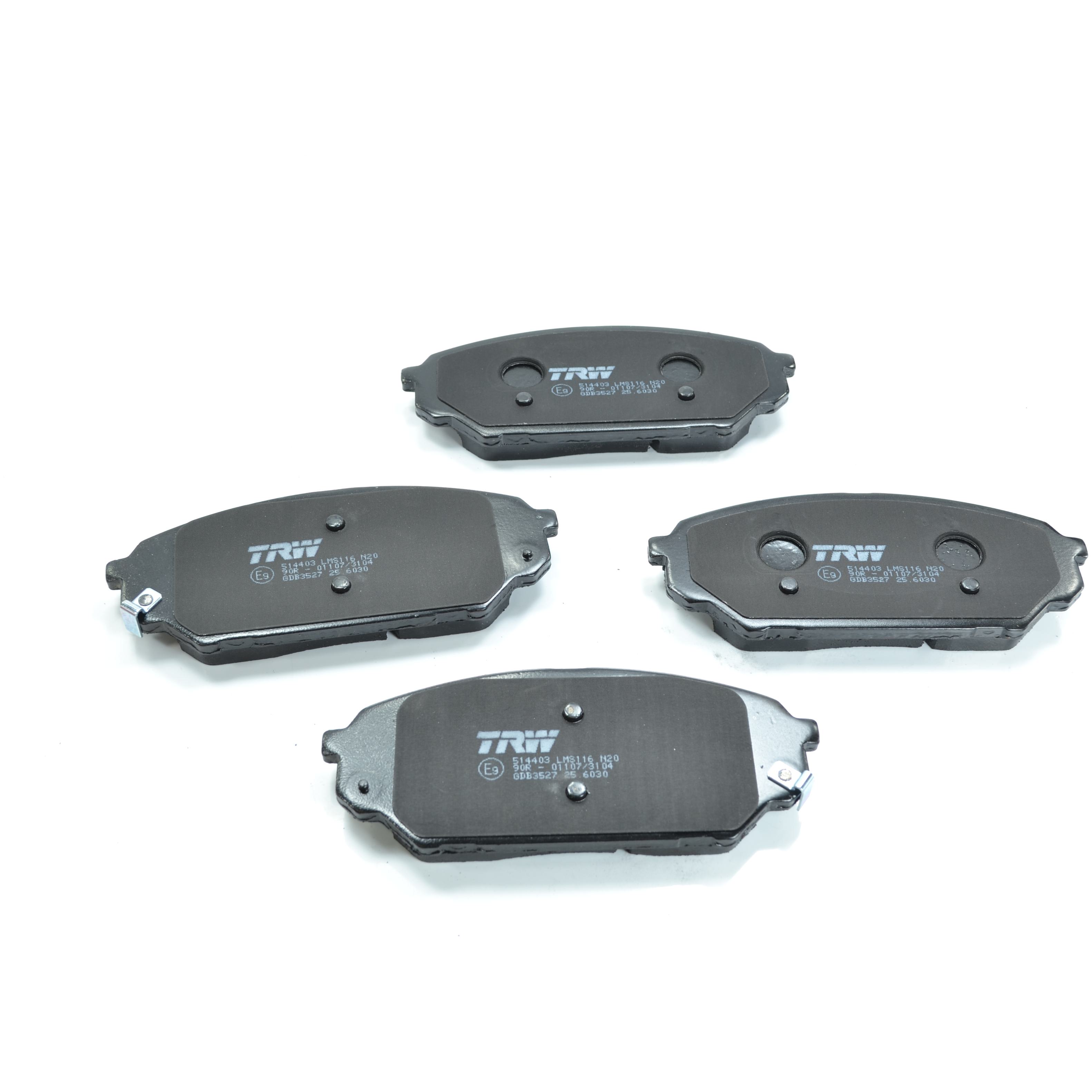 Pastilhas Freio Dianteira Antirruído Cotec para Hyundai Veracruz - TRW - GDB3527