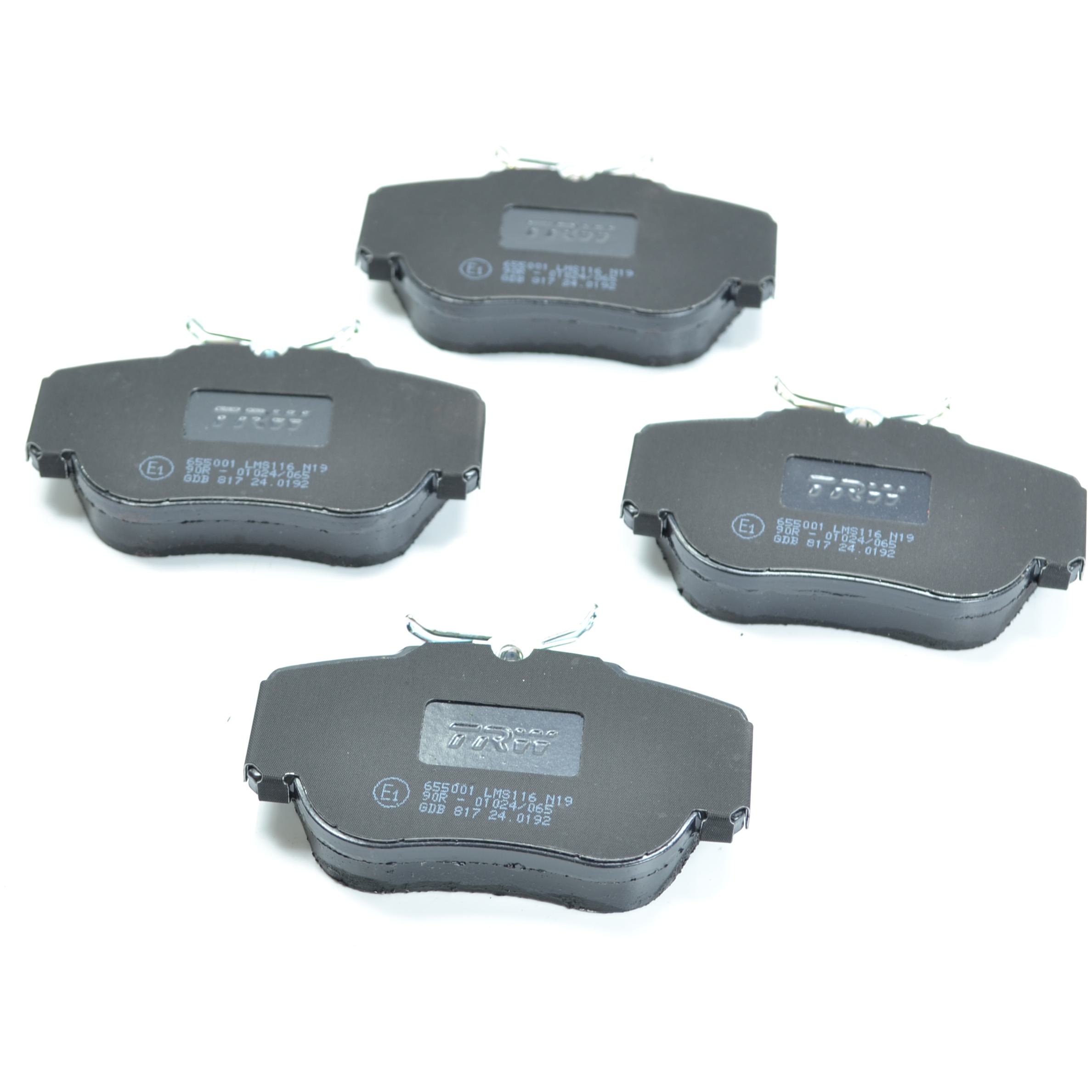 Pastilhas Freio Dianteira Antirruído Cotec para Mercedes-Benz 190 E - TRW - GDB817