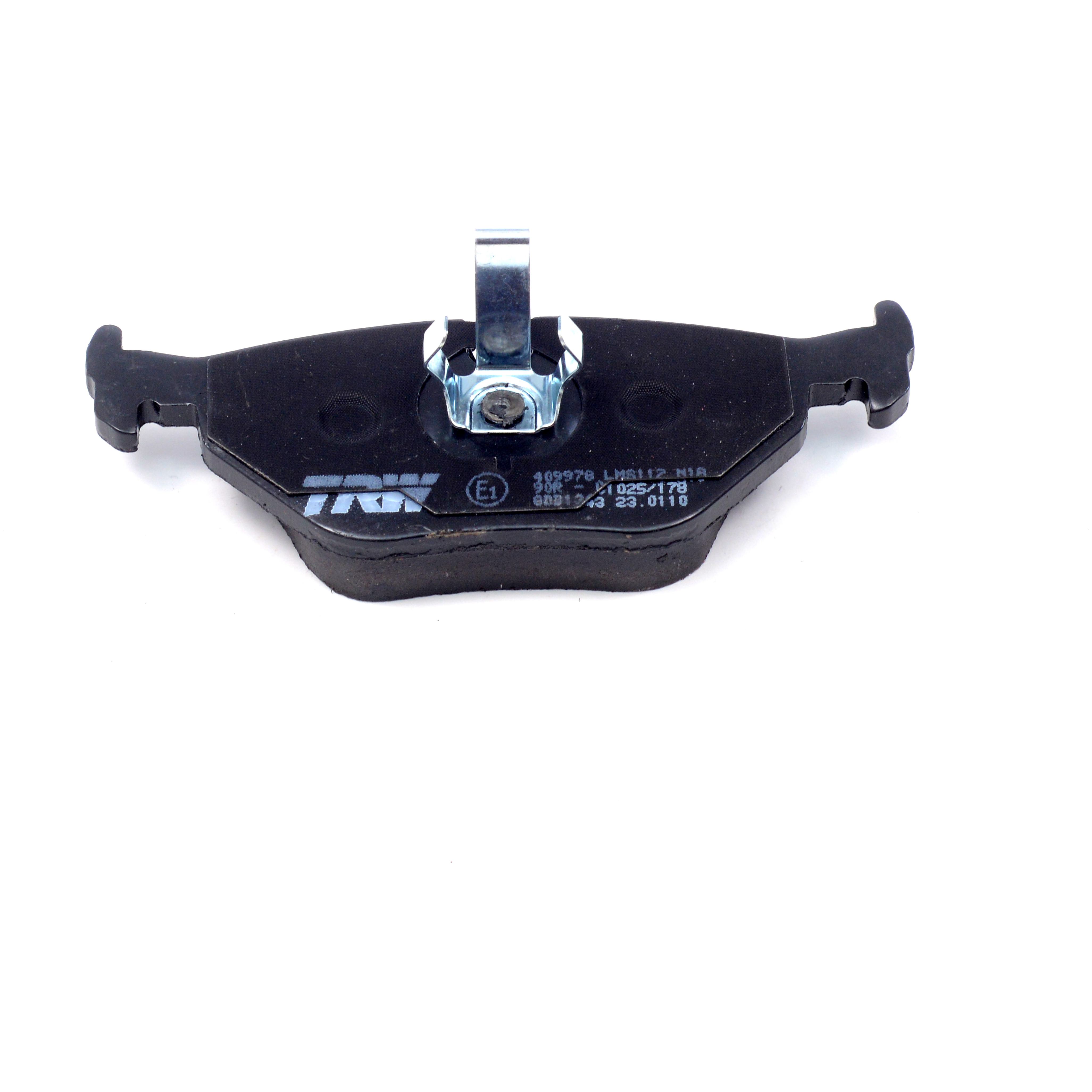 Pastilhas Freio Traseira Antirruído Cotec para BMW 316i e Z3 - TRW - GDB1343