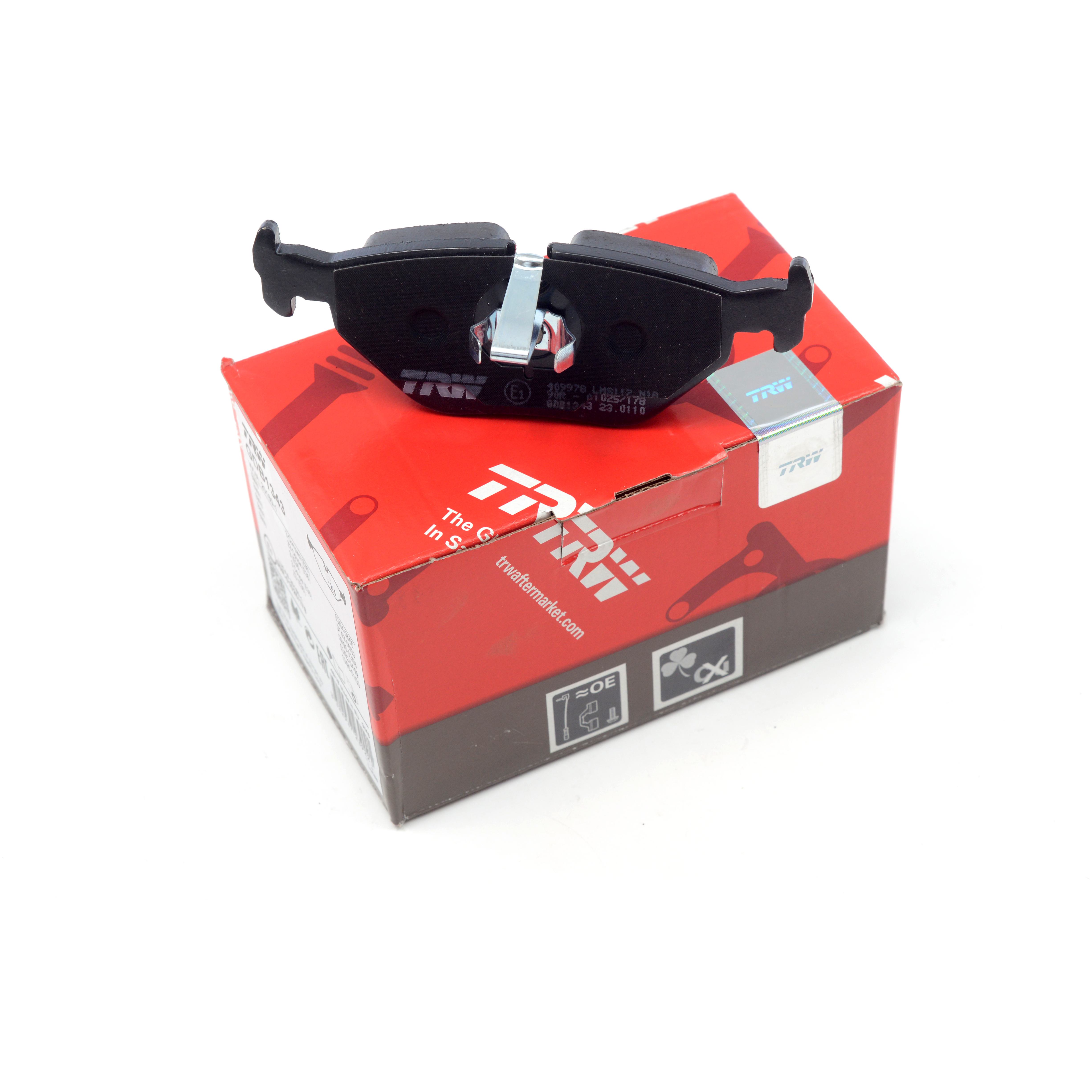 Pastilhas Freio Traseira Antirruído Cotec para BMW 316i e Z3 - TRW - GDB1343