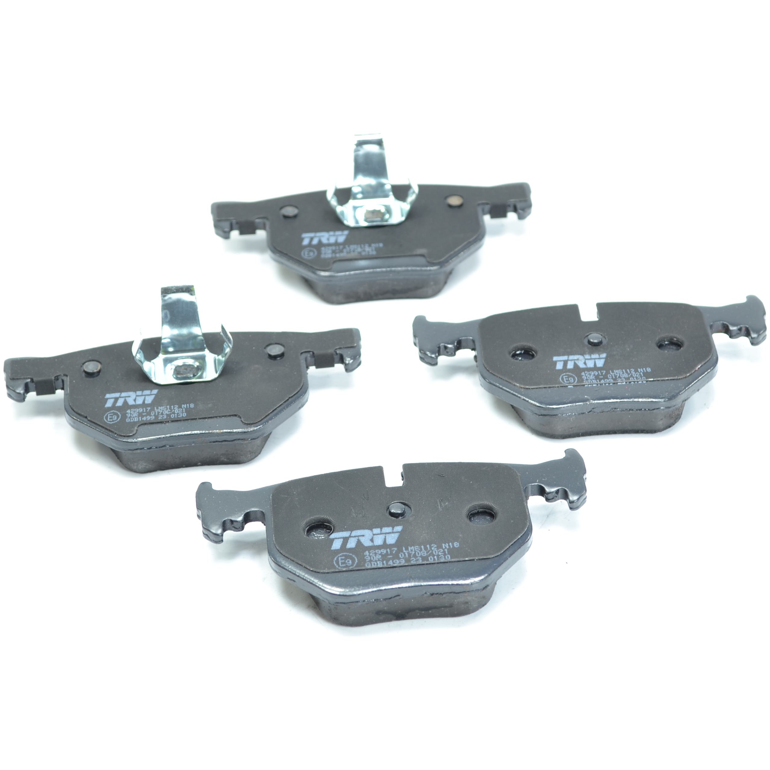 Pastilhas Freio Traseira Antirruído Cotec para BMW 745i e 760i - TRW - GDB1499