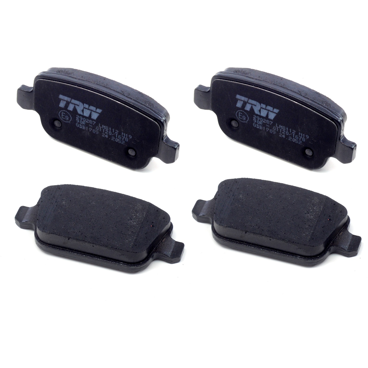 Pastilhas Freio Traseira Antirruído Cotec para Land Rover Freelander 2 - TRW - GDB1709