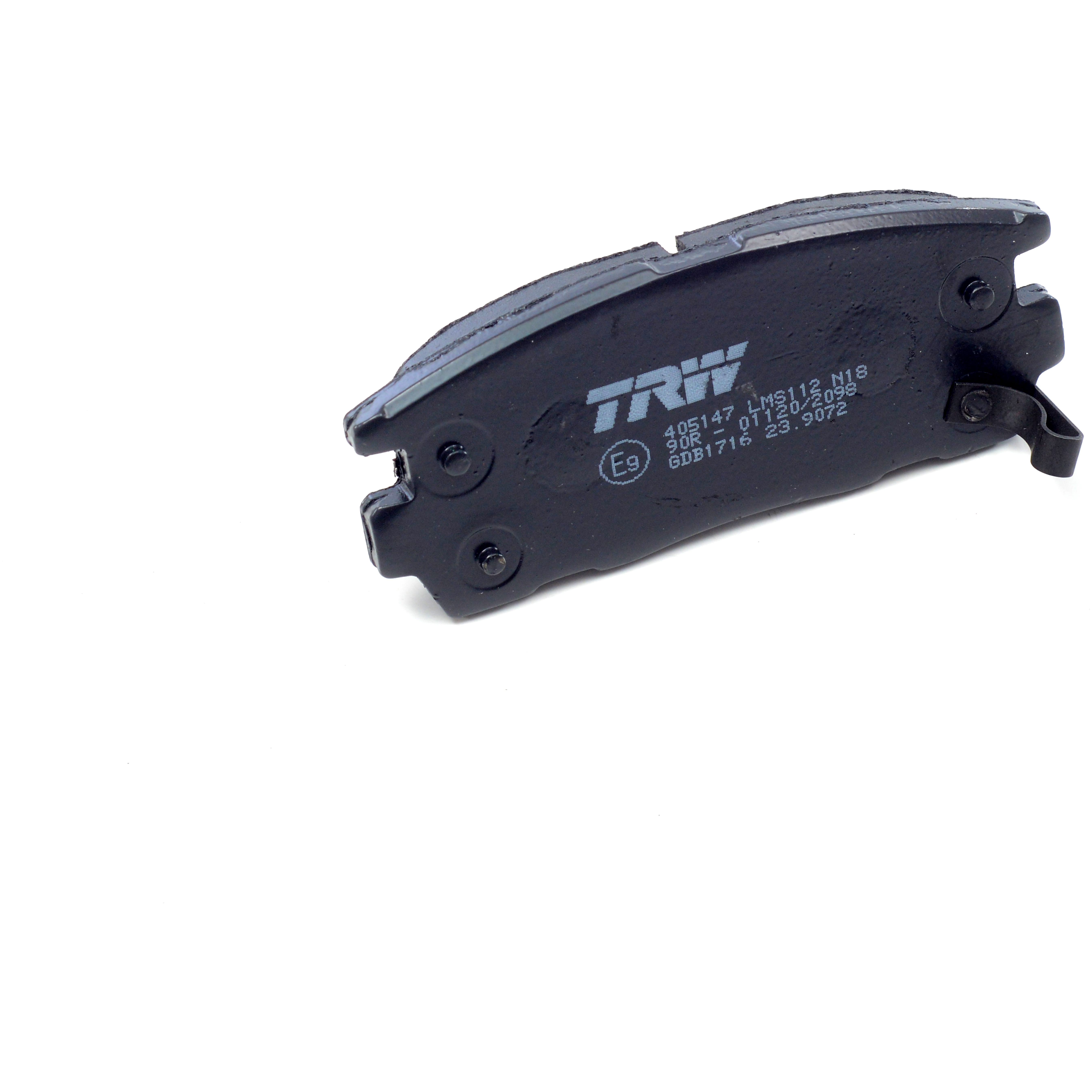 Pastilhas Freio Traseira Antirruído Cotec para Chevrolet Captiva - TRW - GDB1716