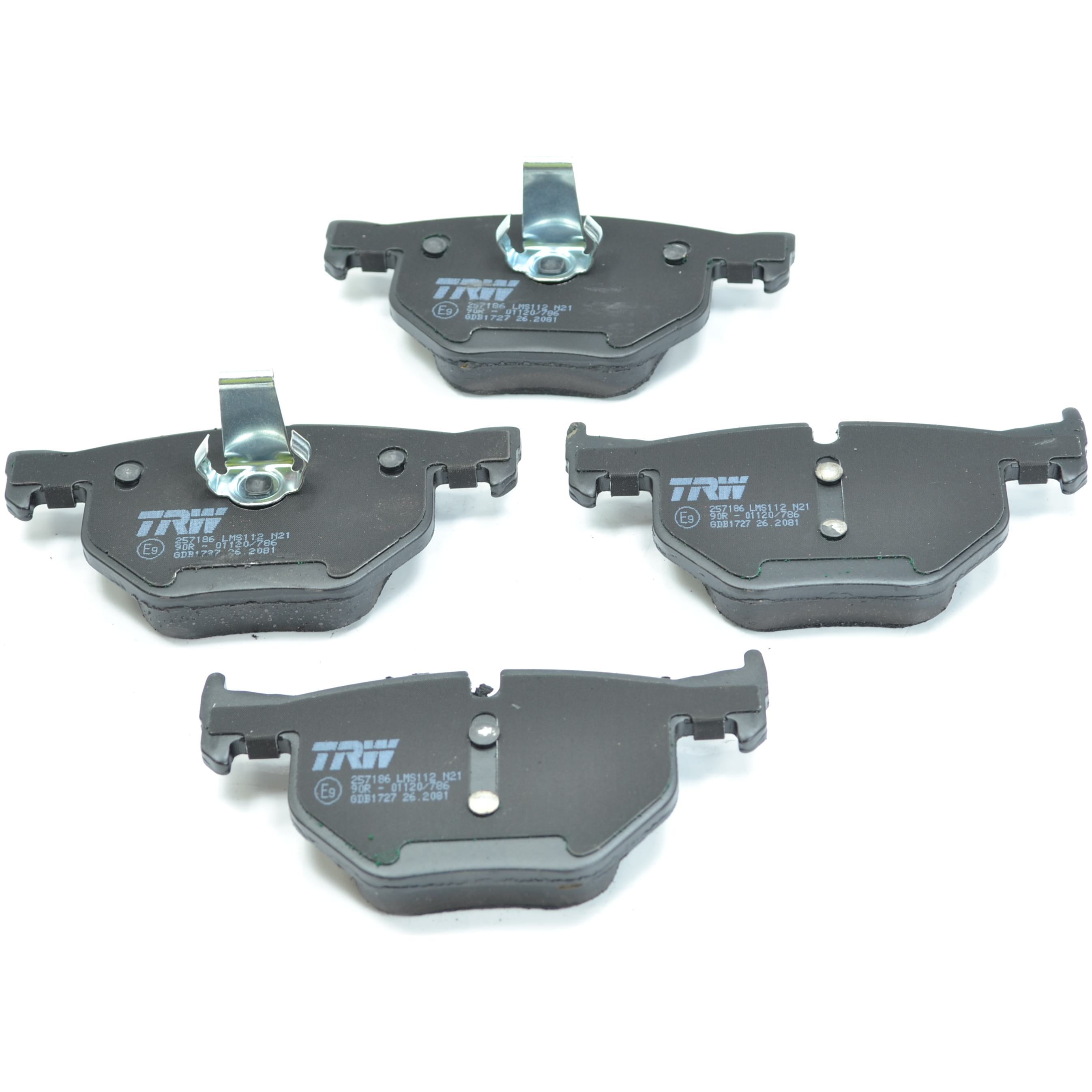 Pastilhas Freio Traseira Antirruído Cotec para BMW 525i e 530i - TRW - GDB1727