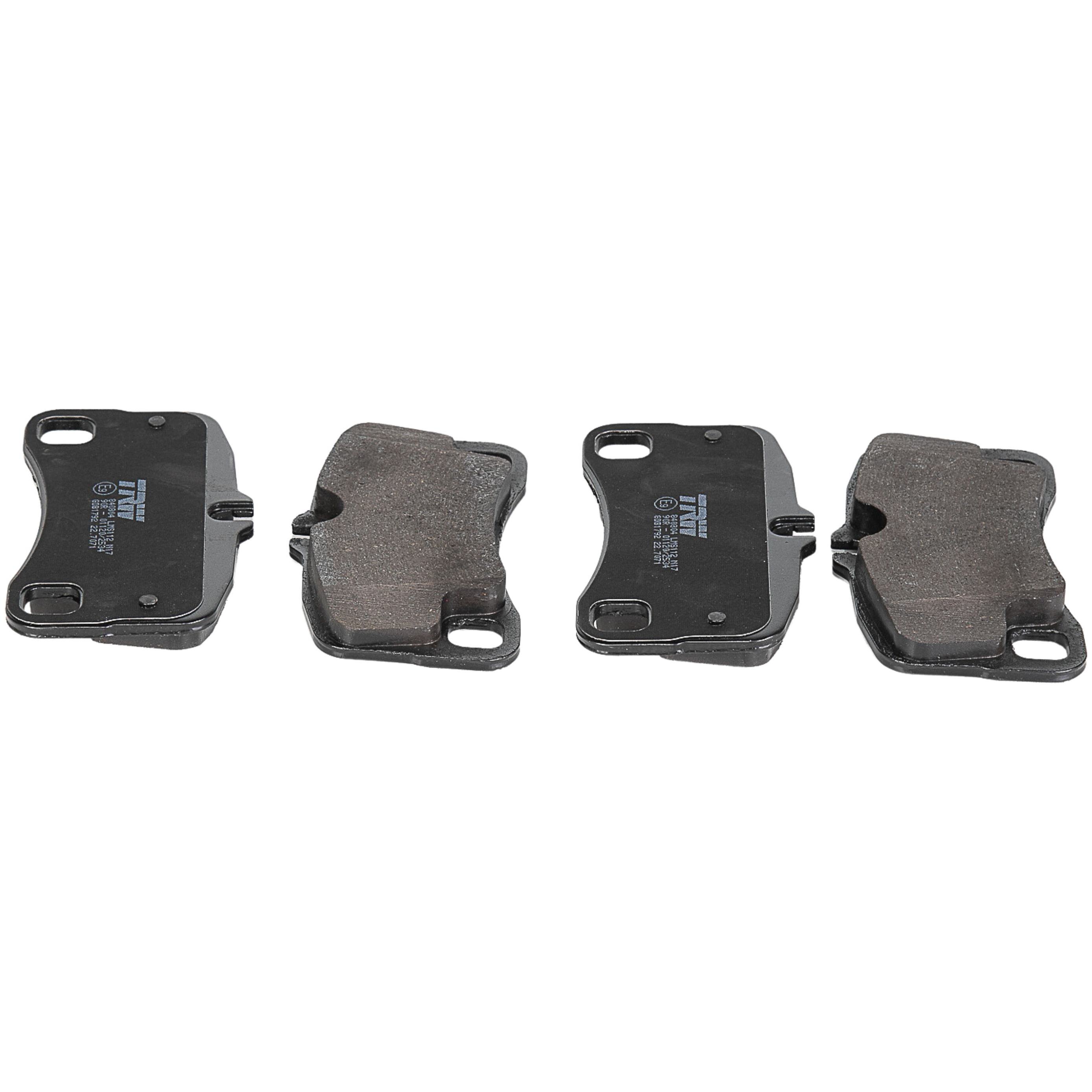 Pastilhas Freio Traseira Antirruído Cotec para Porsche 911 - TRW - GDB1792