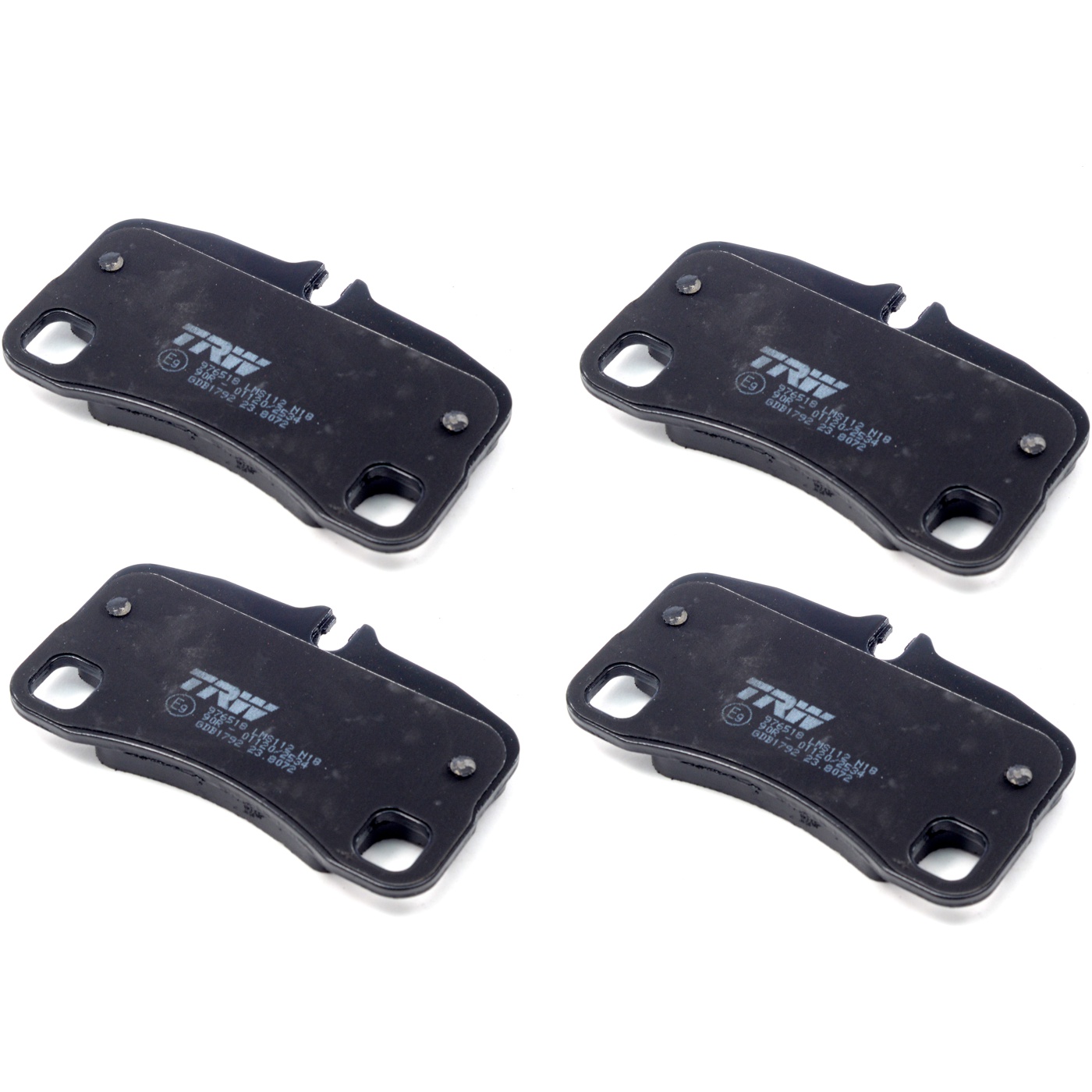 Pastilhas Freio Traseira Antirruído Cotec para Porsche 911 - TRW - GDB1792