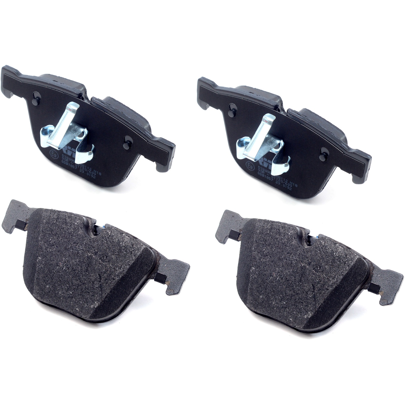 Pastilhas Freio Traseira Antirruído Cotec para BMW 535i e 750i - TRW - GDB1857
