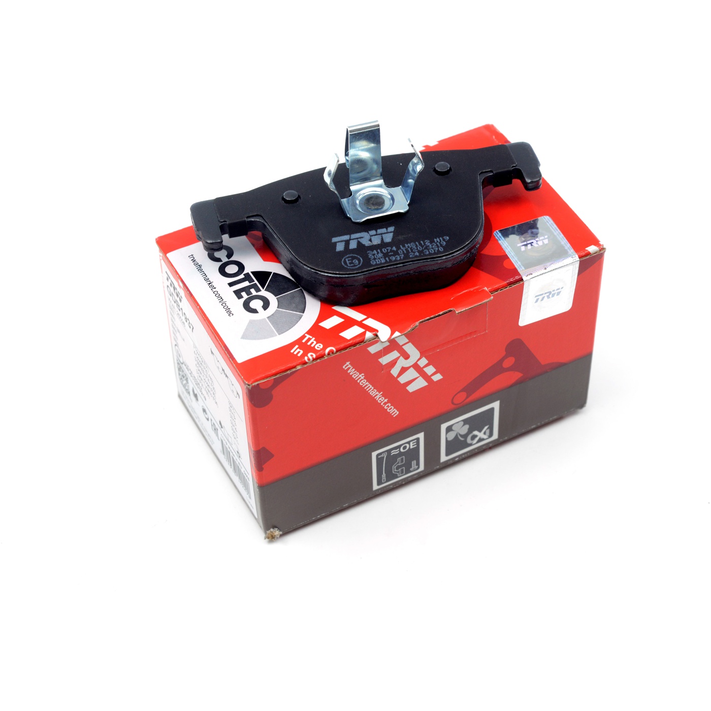 Pastilhas Freio Traseira Antirruído Cotec para BMW 430i e 435i - TRW - GDB1937